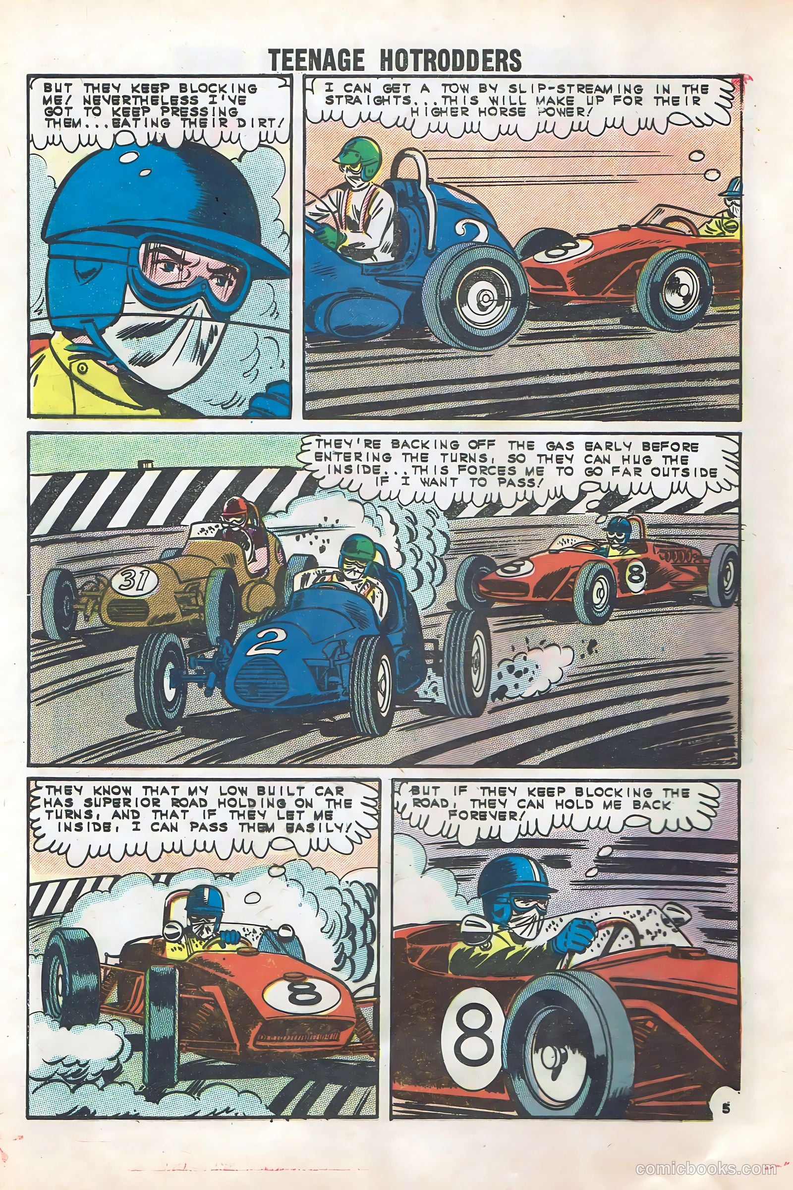 Teenage Hotrodders #5 — page 8 of 36
