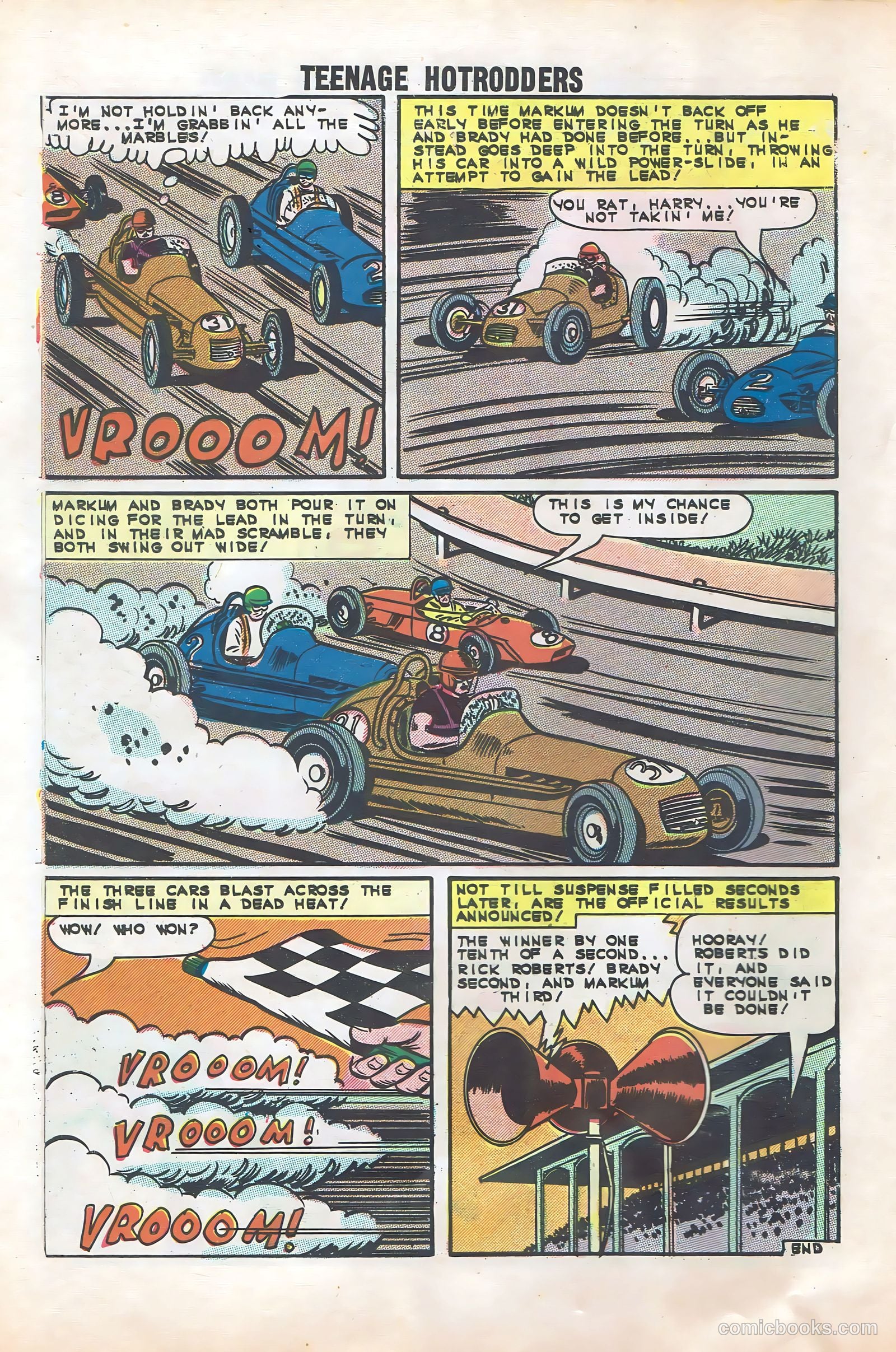 Teenage Hotrodders #5 — page 10 of 36