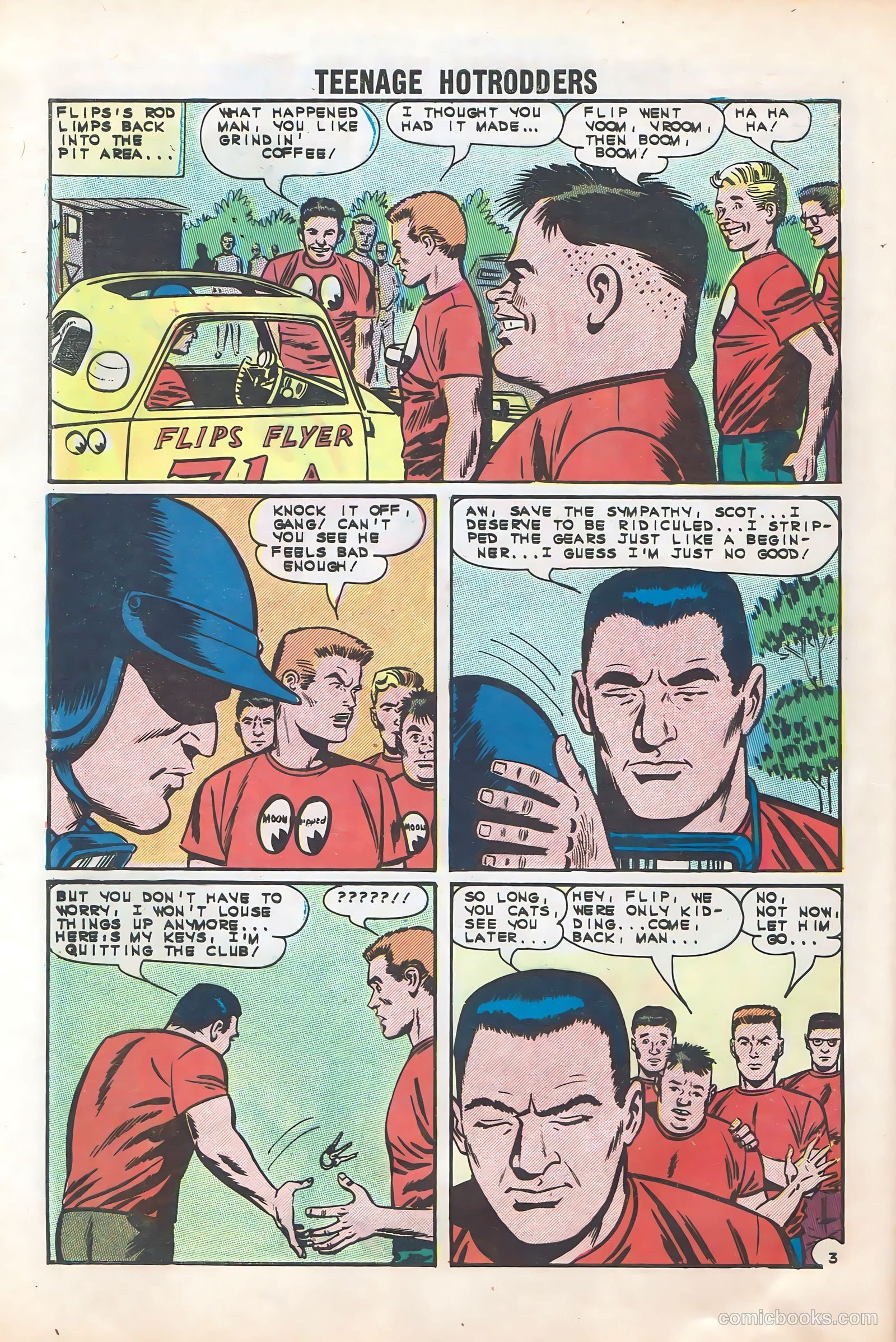 Teenage Hotrodders #5 — page 28 of 36