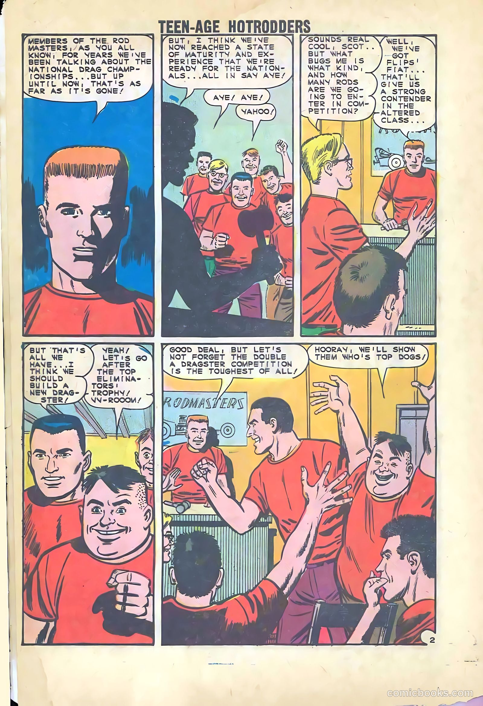 Teenage Hotrodders #6 — page 4 of 36