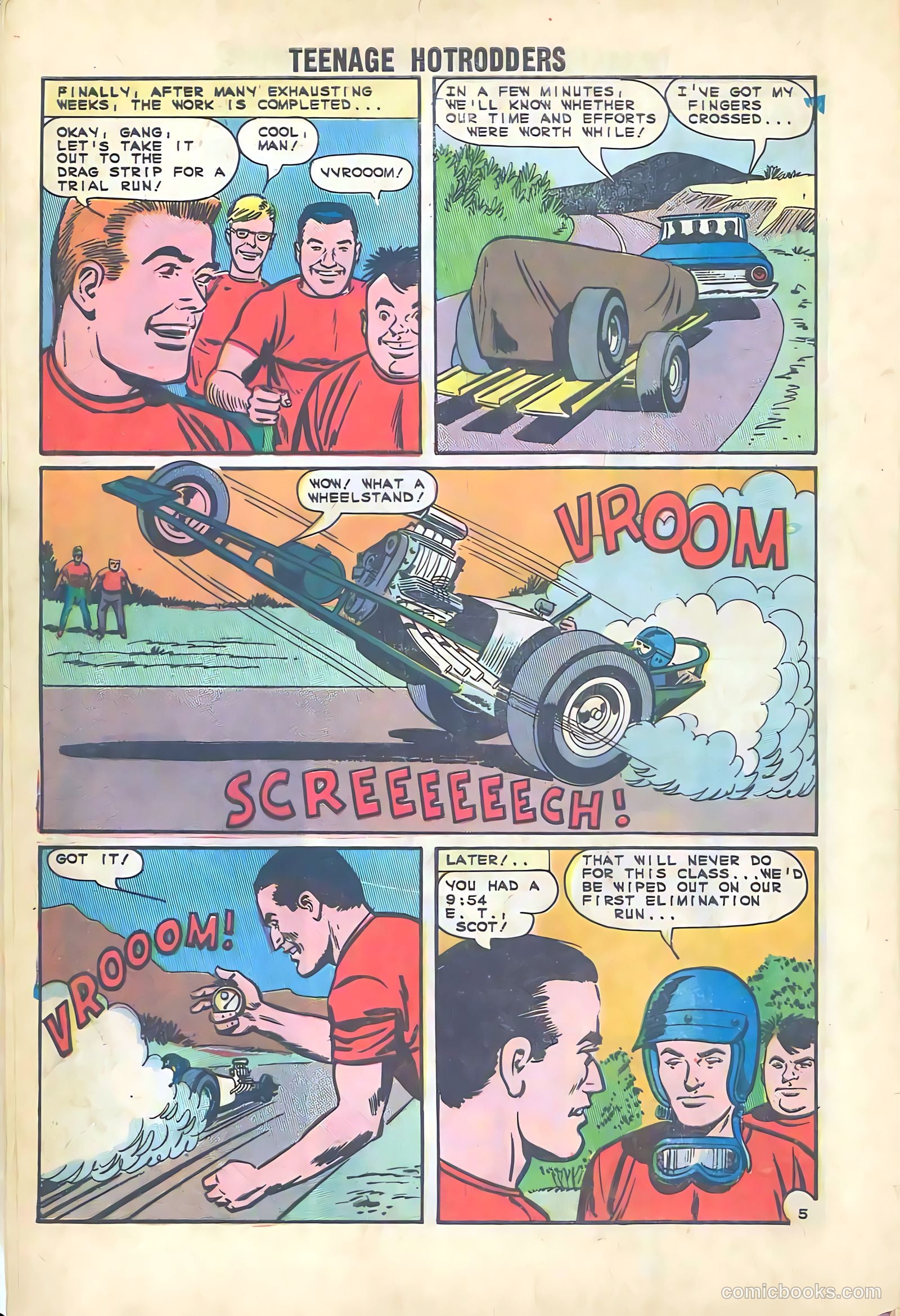 Teenage Hotrodders #6 — page 8 of 36