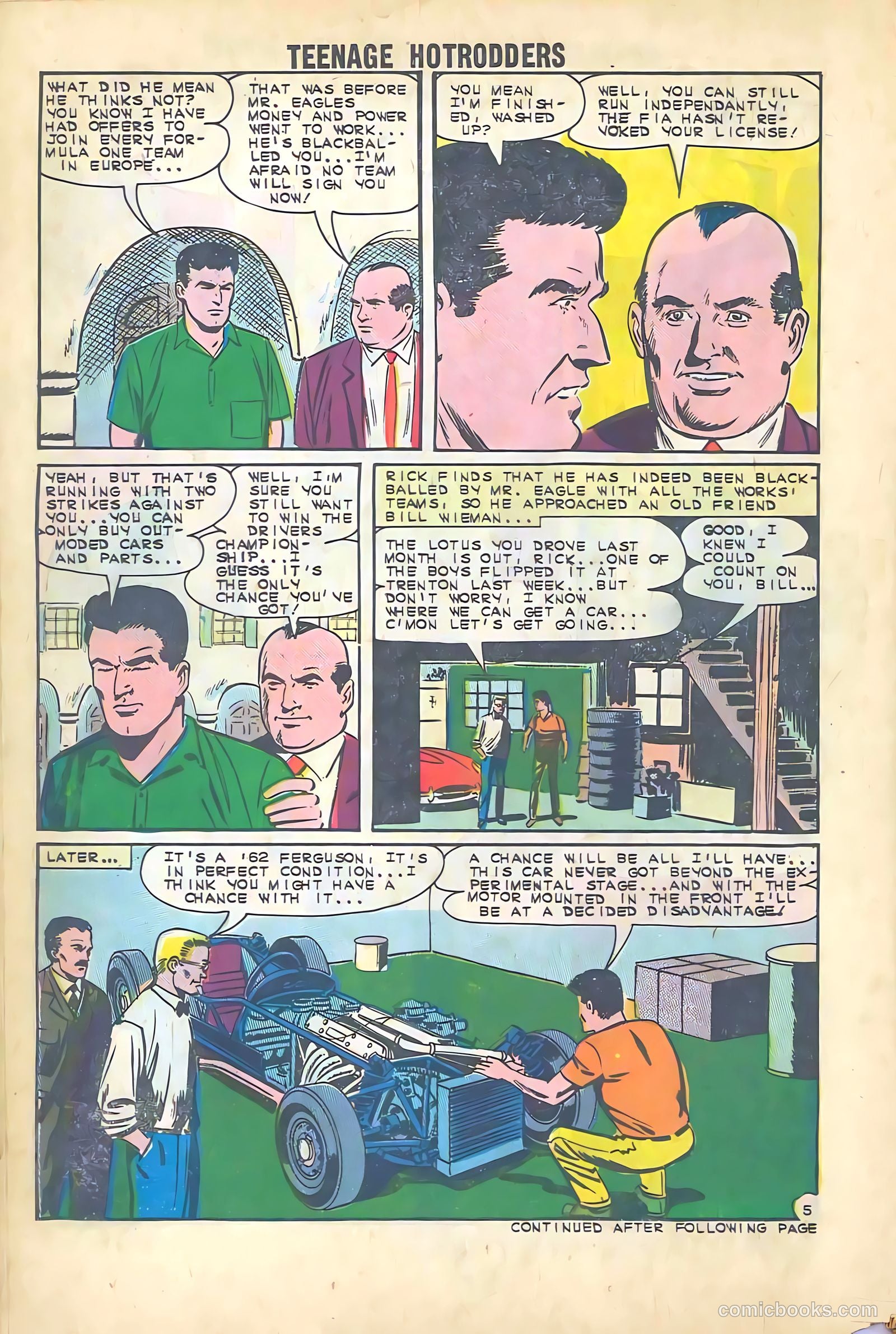 Teenage Hotrodders #6 — page 14 of 36