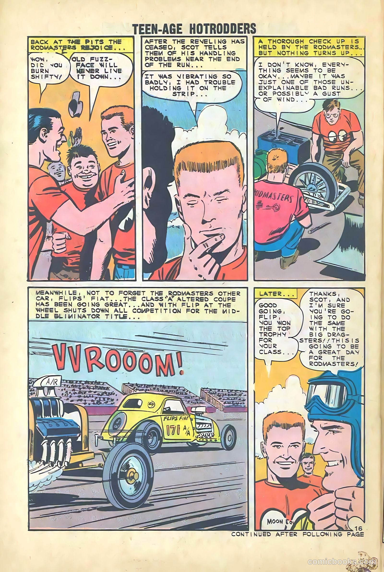 Teenage Hotrodders #6 — page 30 of 36