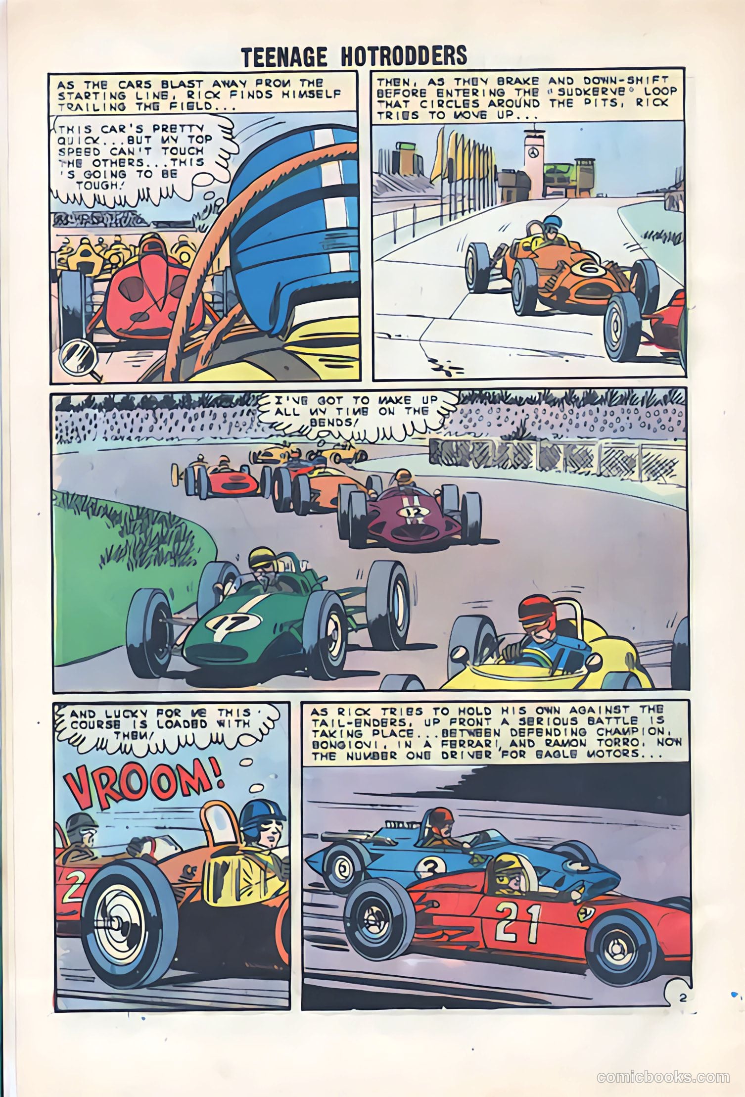 Teenage Hotrodders #7 — page 4 of 36