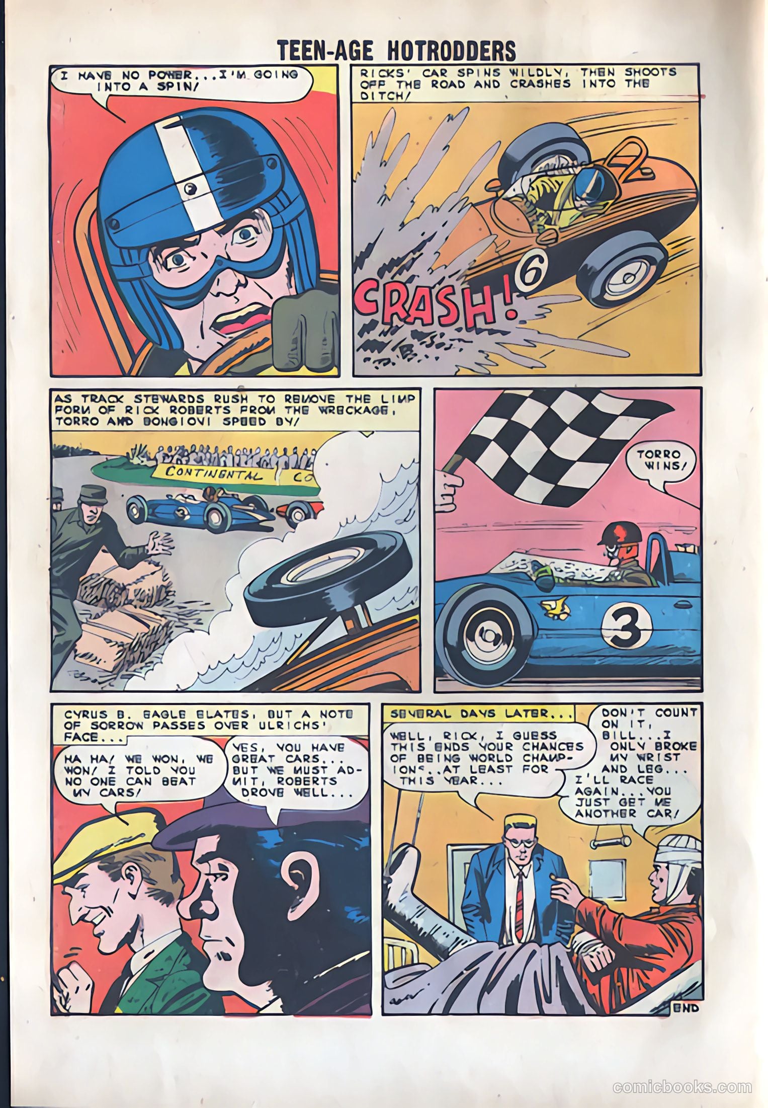 Teenage Hotrodders #7 — page 10 of 36