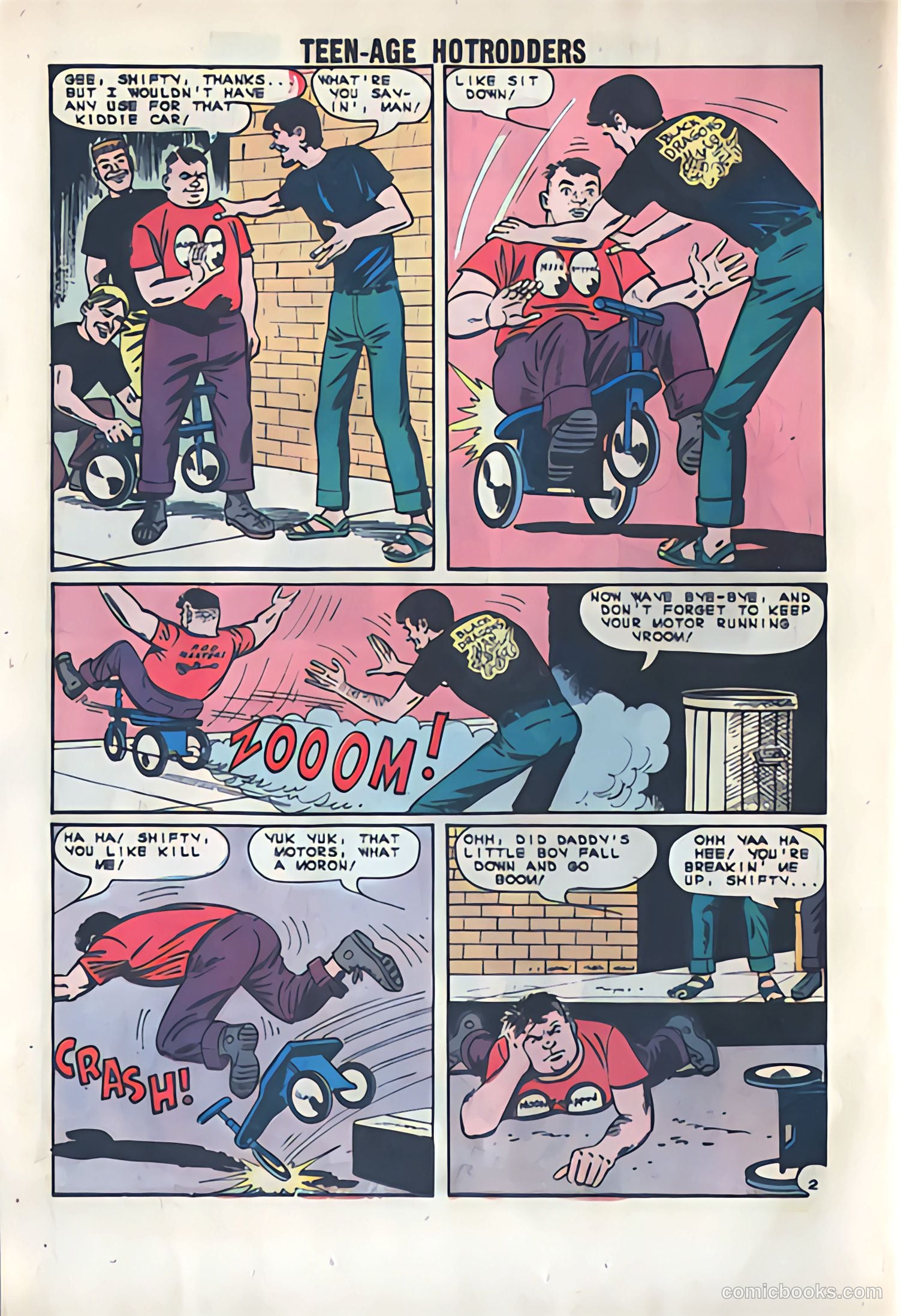 Teenage Hotrodders #7 — page 12 of 36