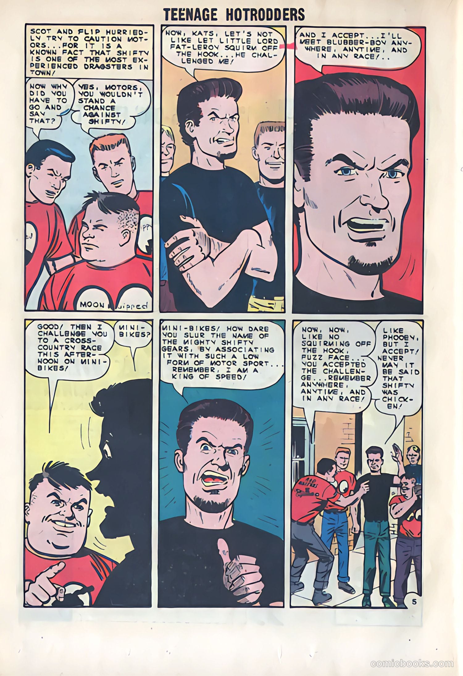 Teenage Hotrodders #7 — page 16 of 36