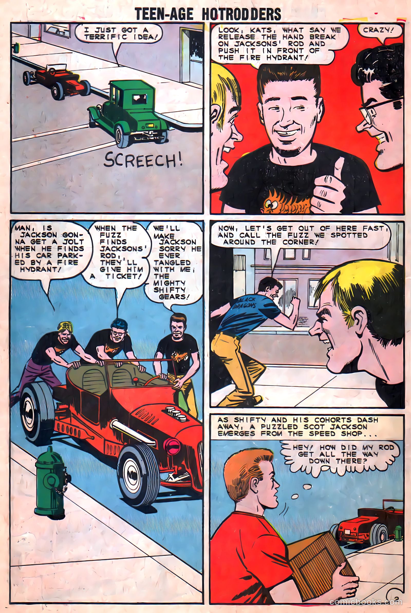 Teenage Hotrodders #8 — page 10 of 36