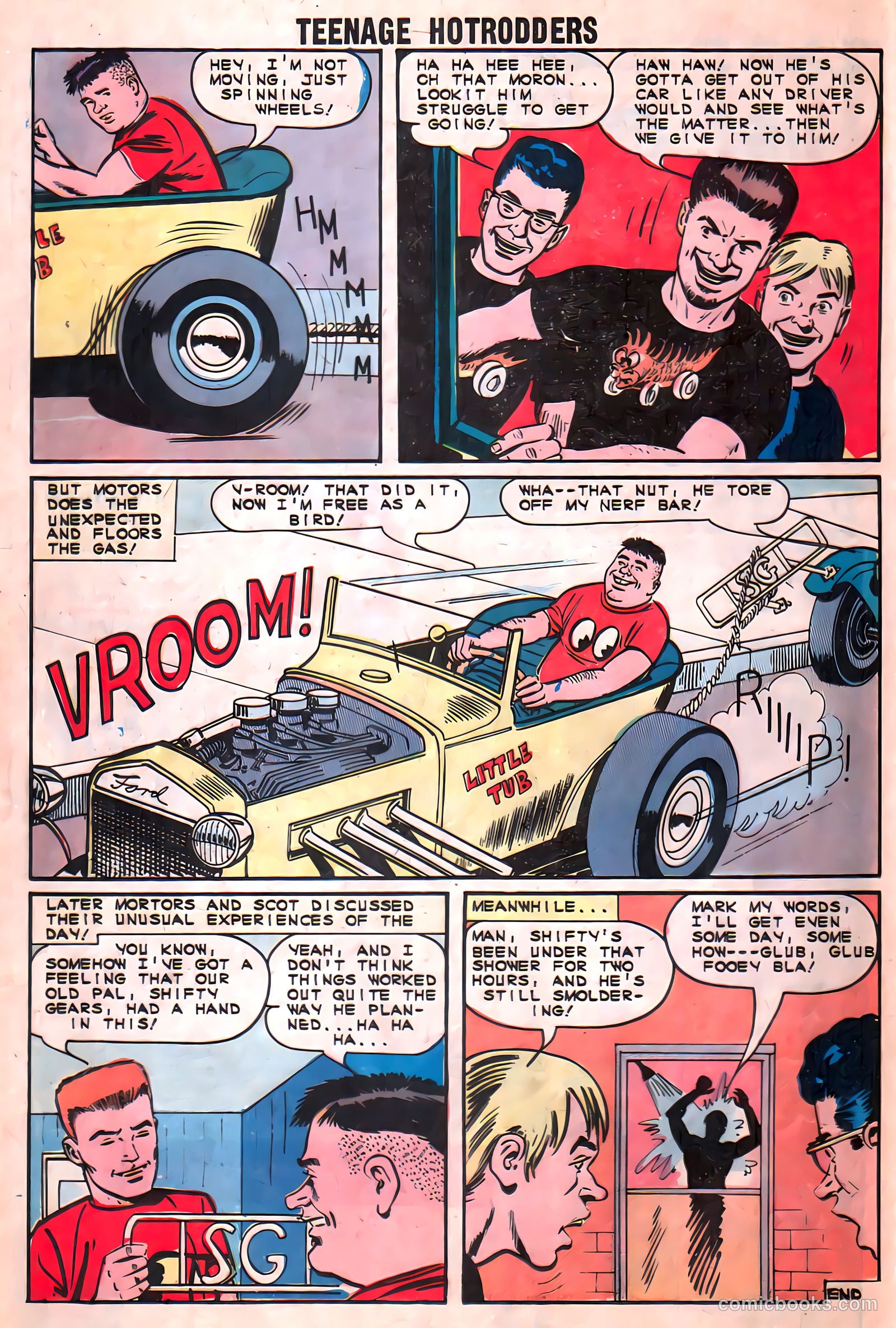 Teenage Hotrodders #8 — page 16 of 36