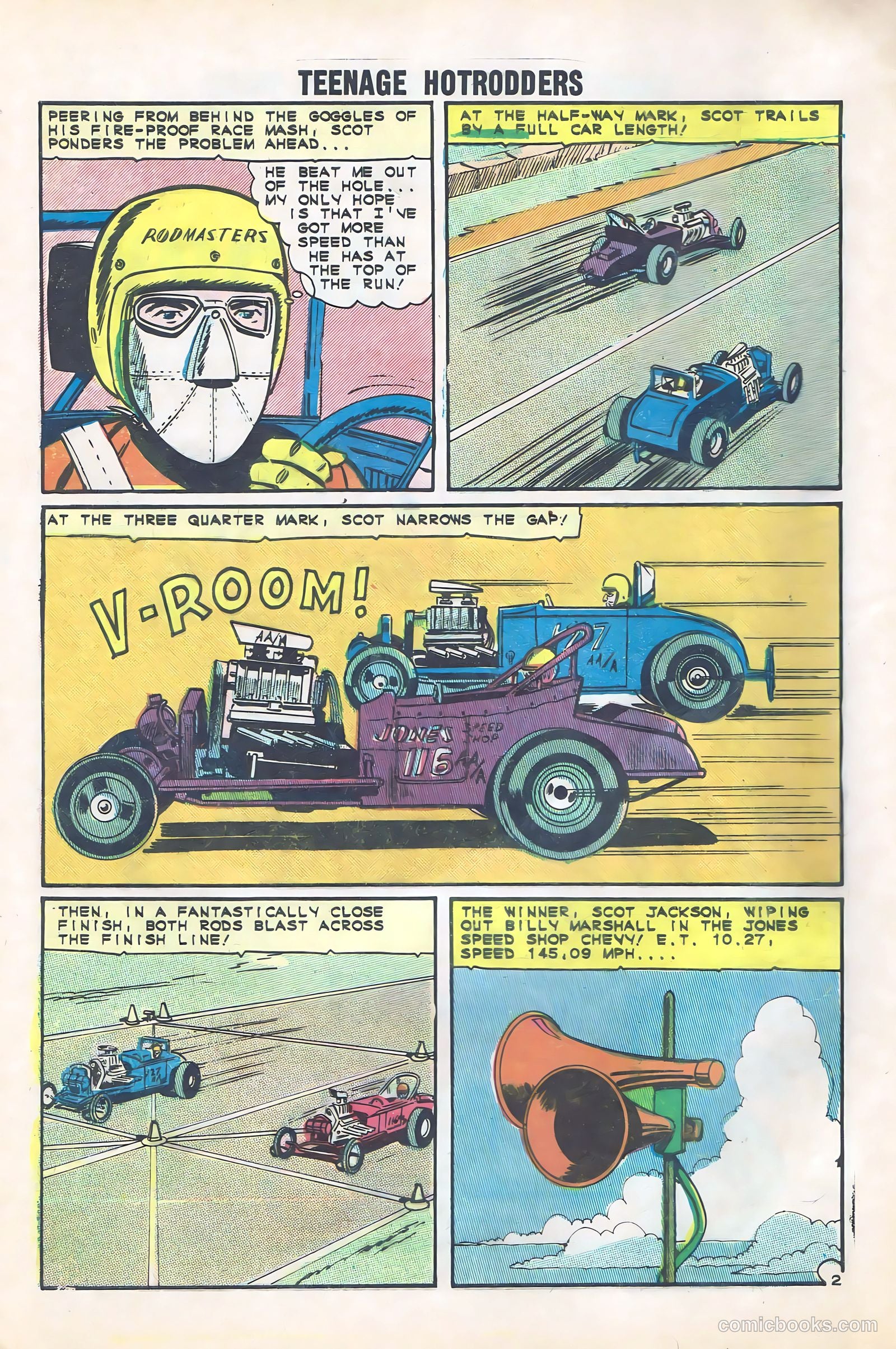 Teenage Hotrodders #9 — page 4 of 36