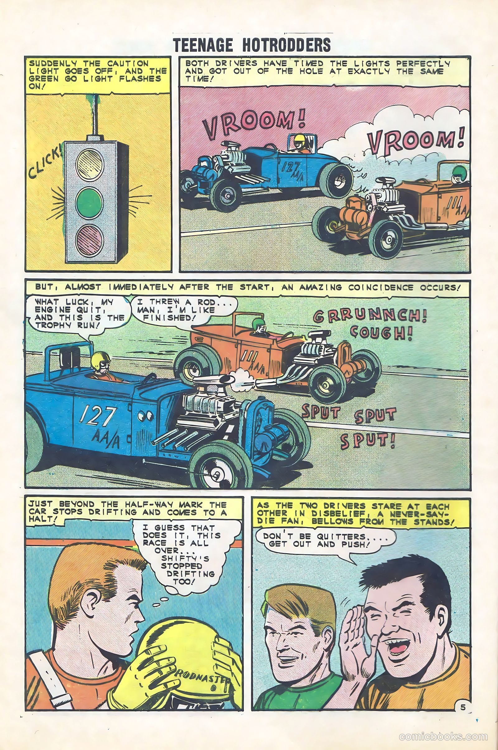 Teenage Hotrodders #9 — page 8 of 36
