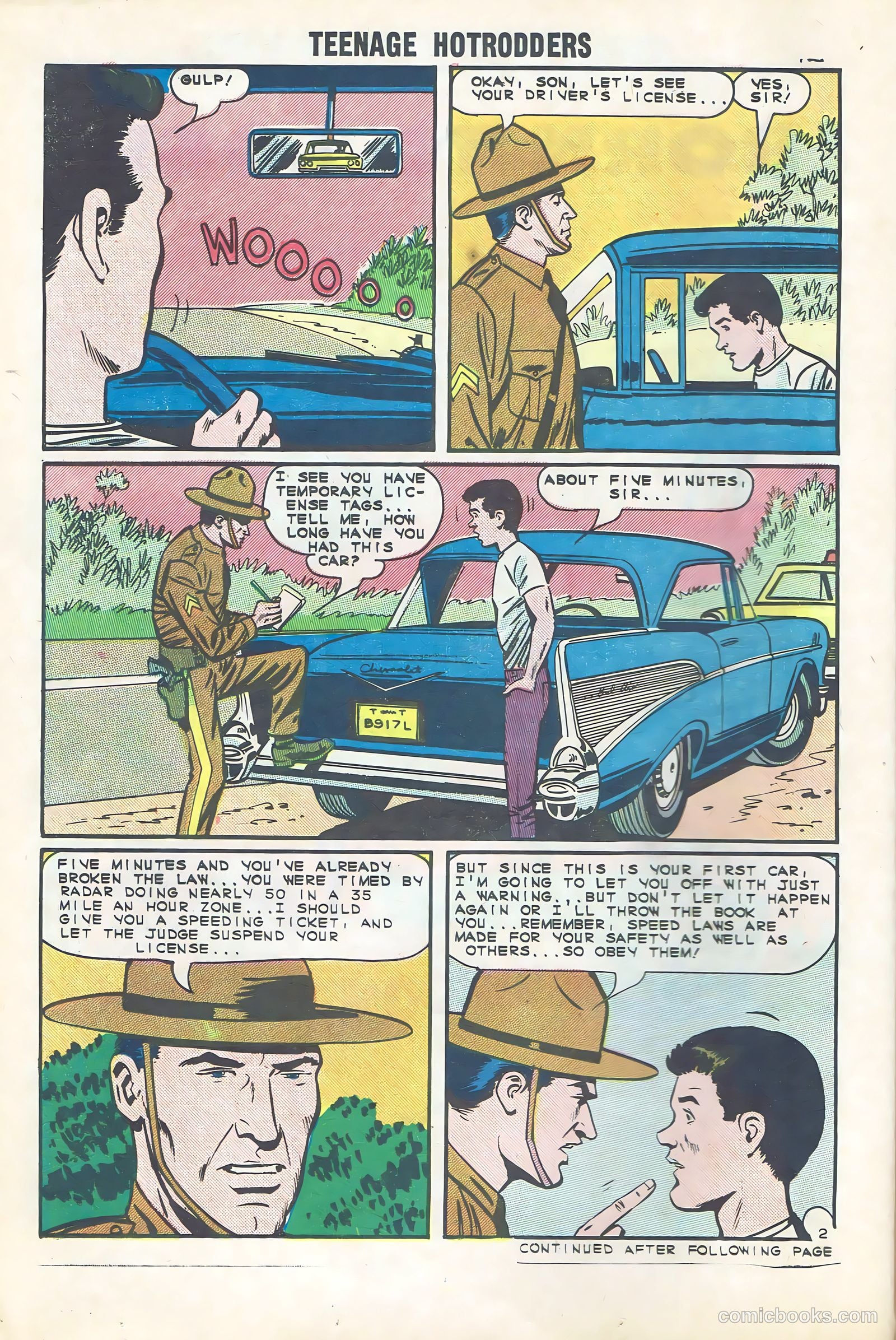 Teenage Hotrodders #9 — page 14 of 36