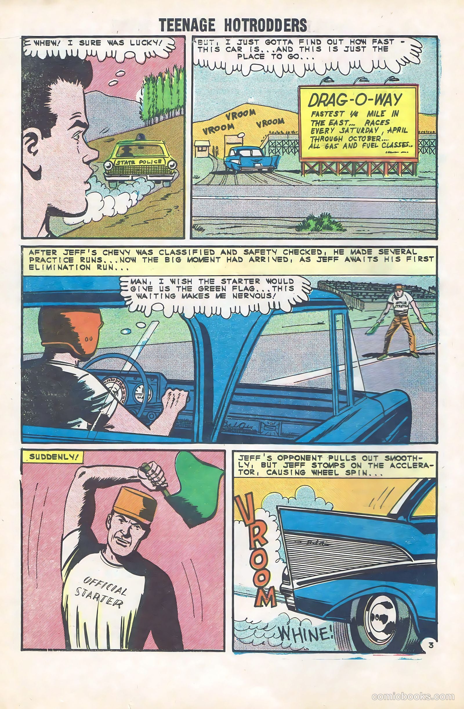 Teenage Hotrodders #9 — page 16 of 36