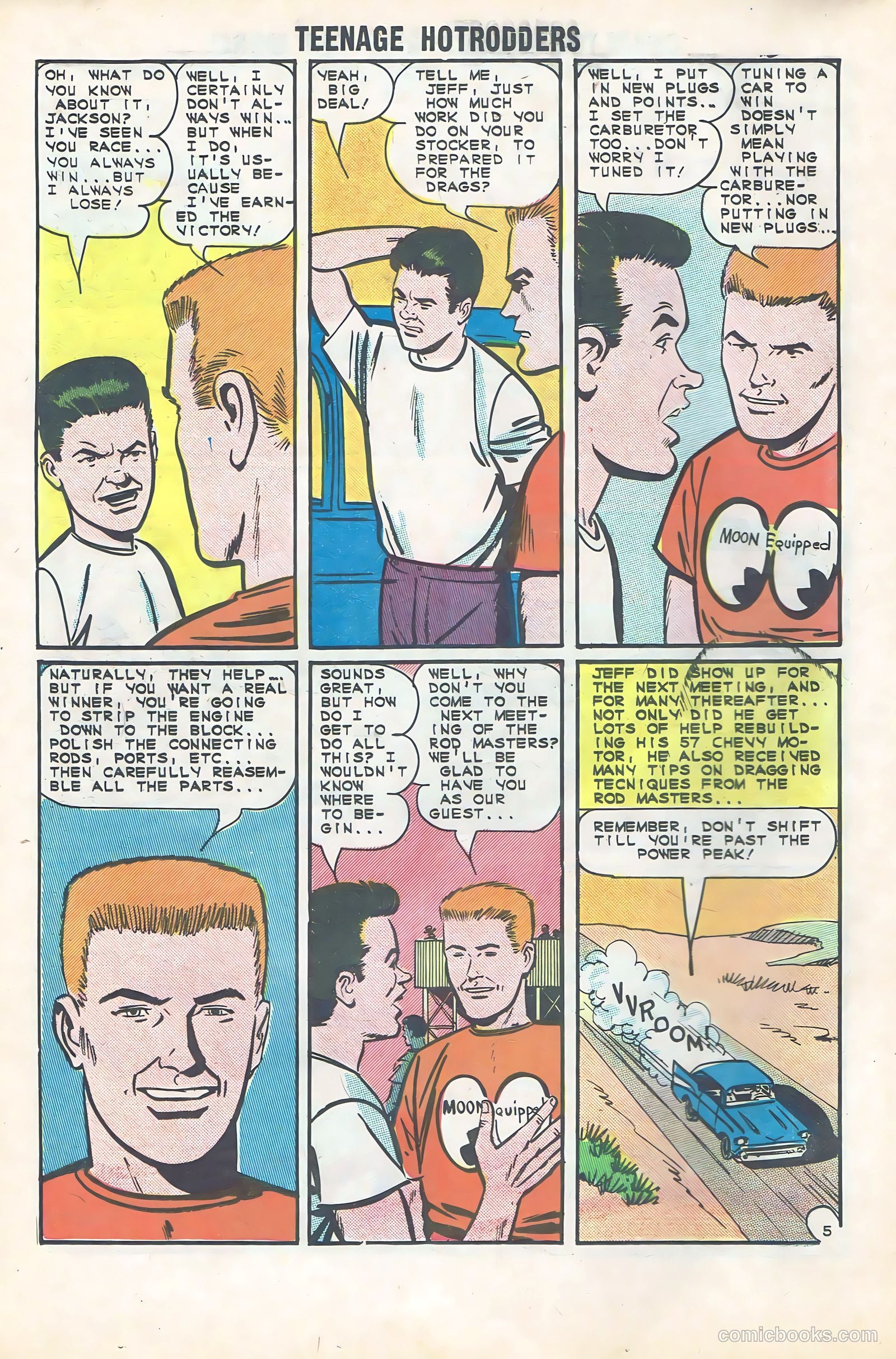 Teenage Hotrodders #9 — page 18 of 36