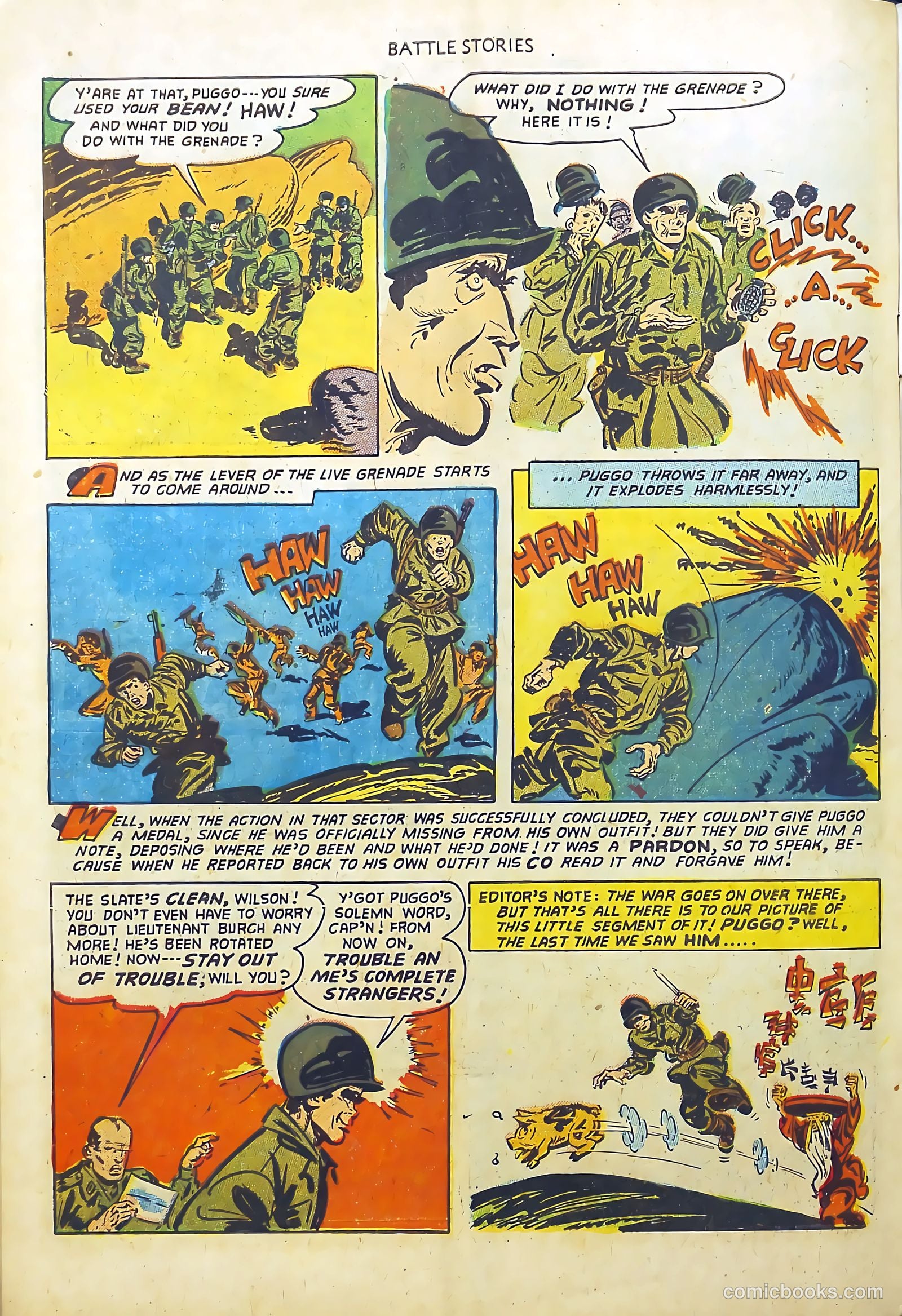 Battle Stories #6 — page 34 of 36