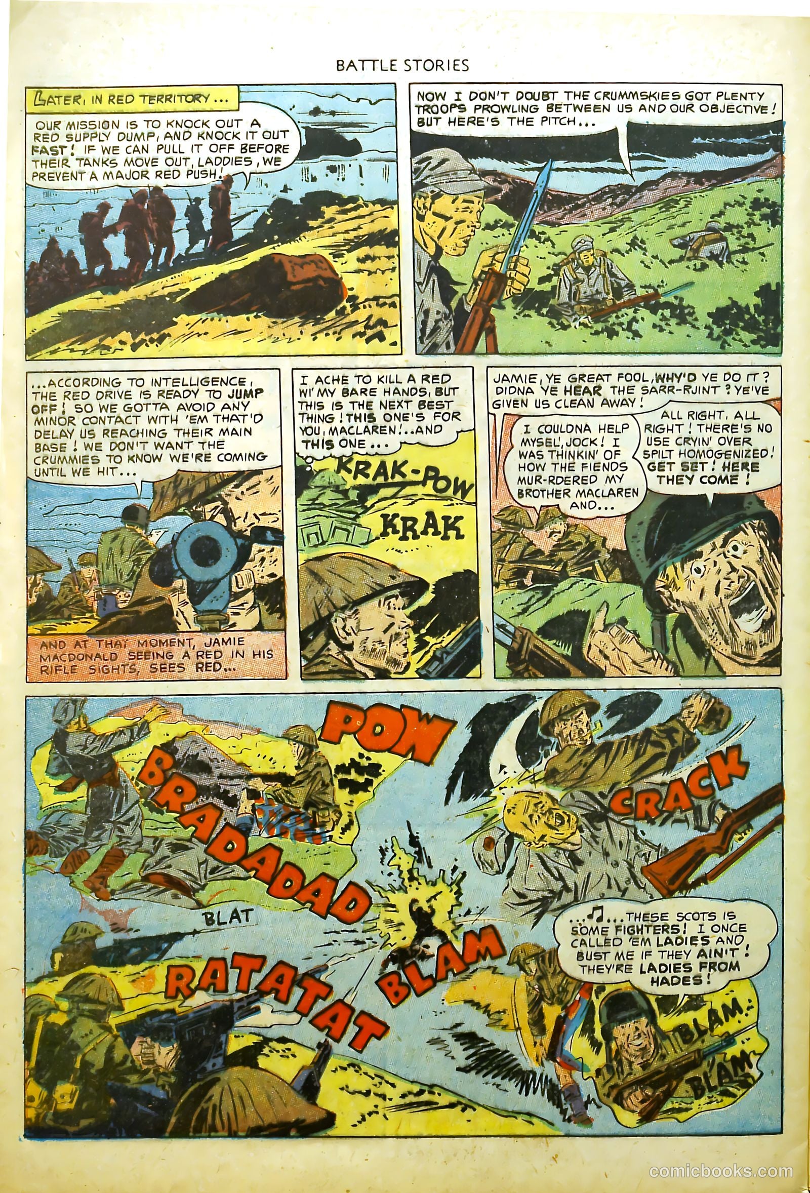 Battle Stories #9 — page 32 of 36