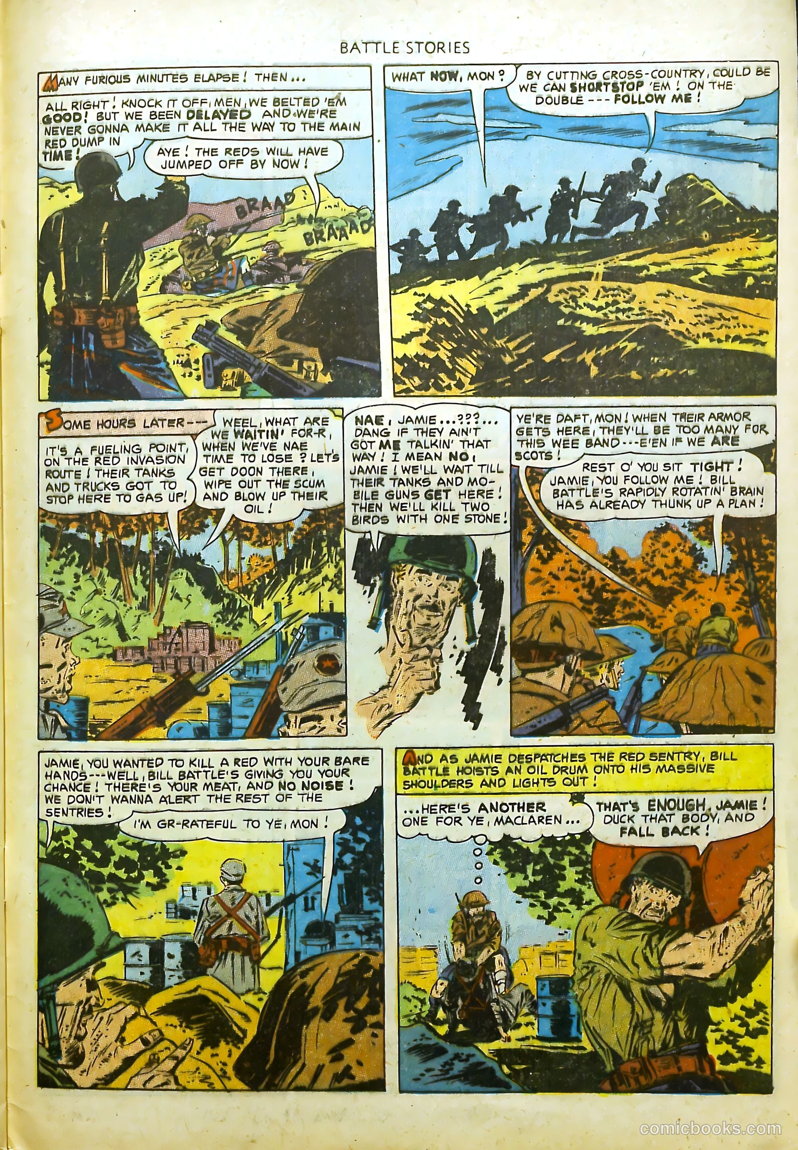 Battle Stories #9 — page 33 of 36