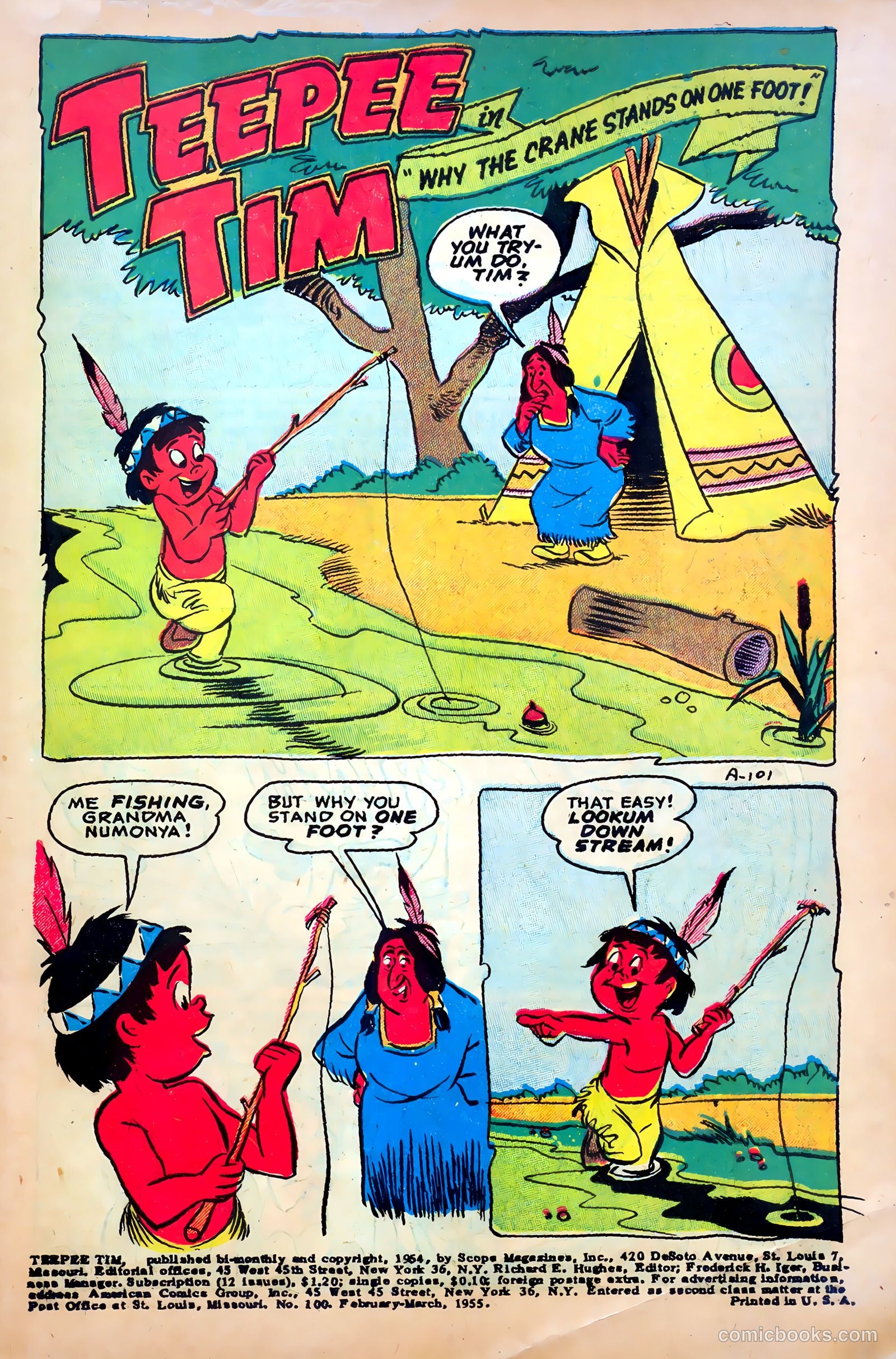 Teepee Tim #100 — page 3 of 36