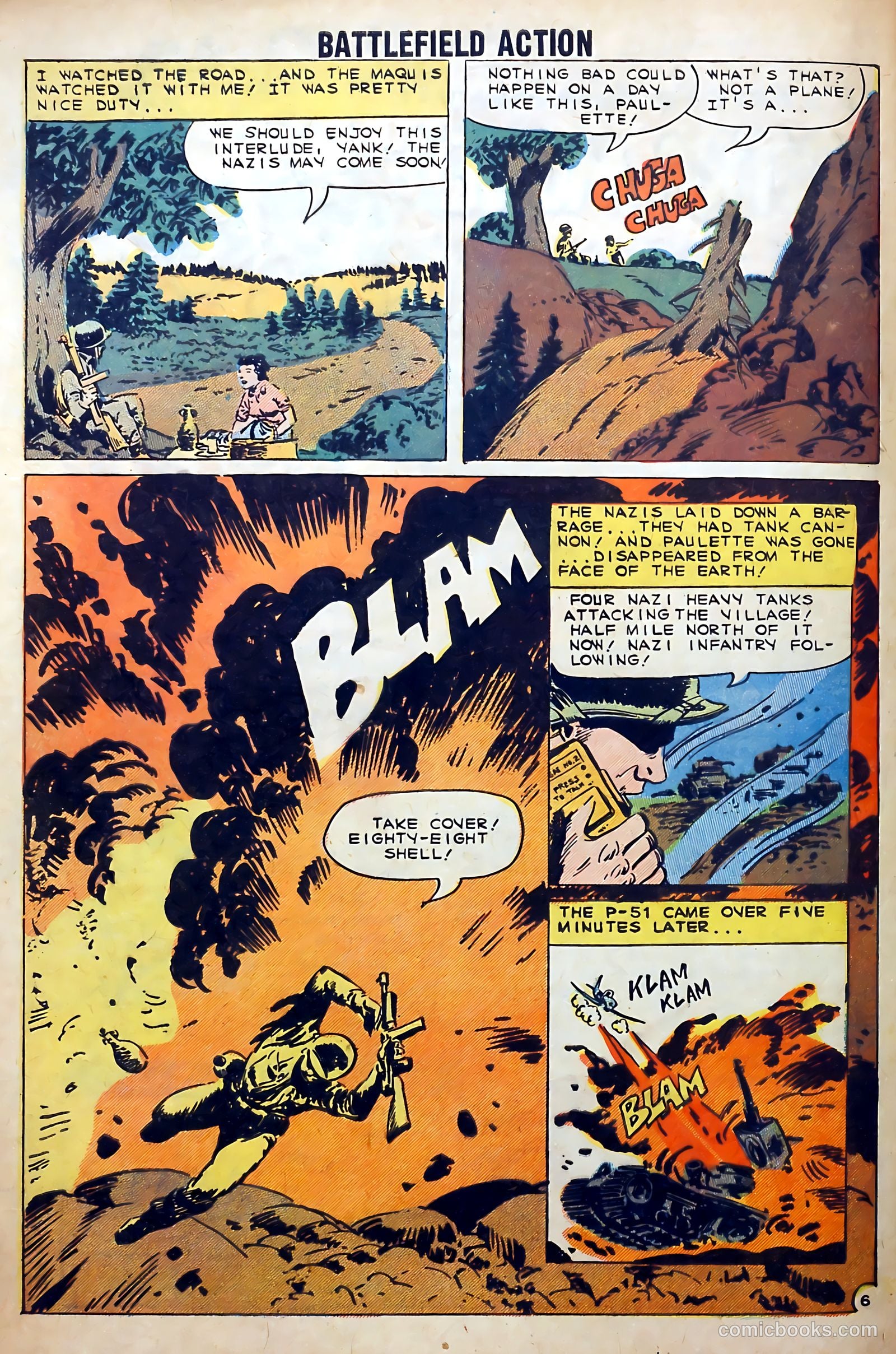 Battlefield Action #32 — page 32 of 36
