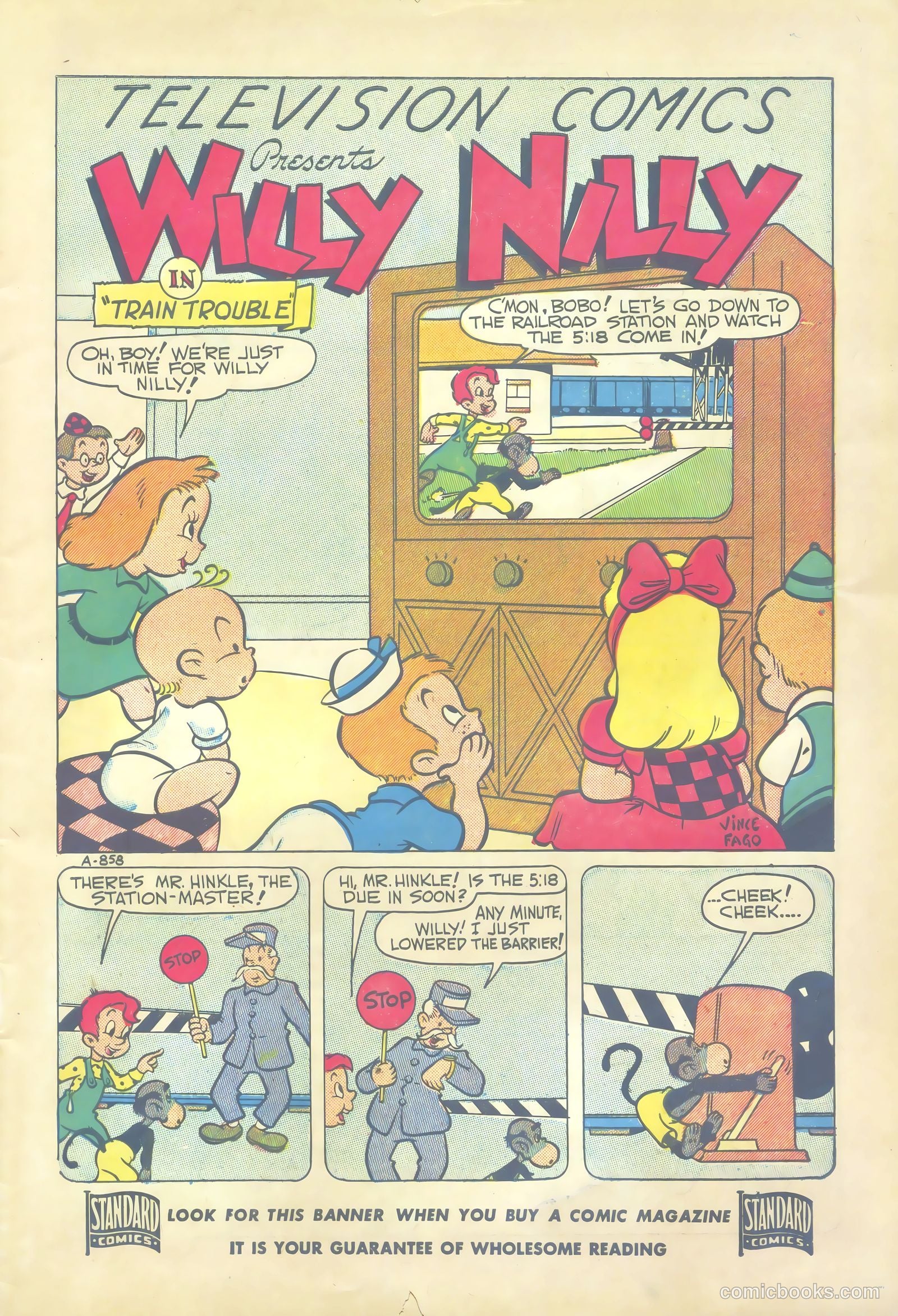 Television Comics #6 — page 3 of 36