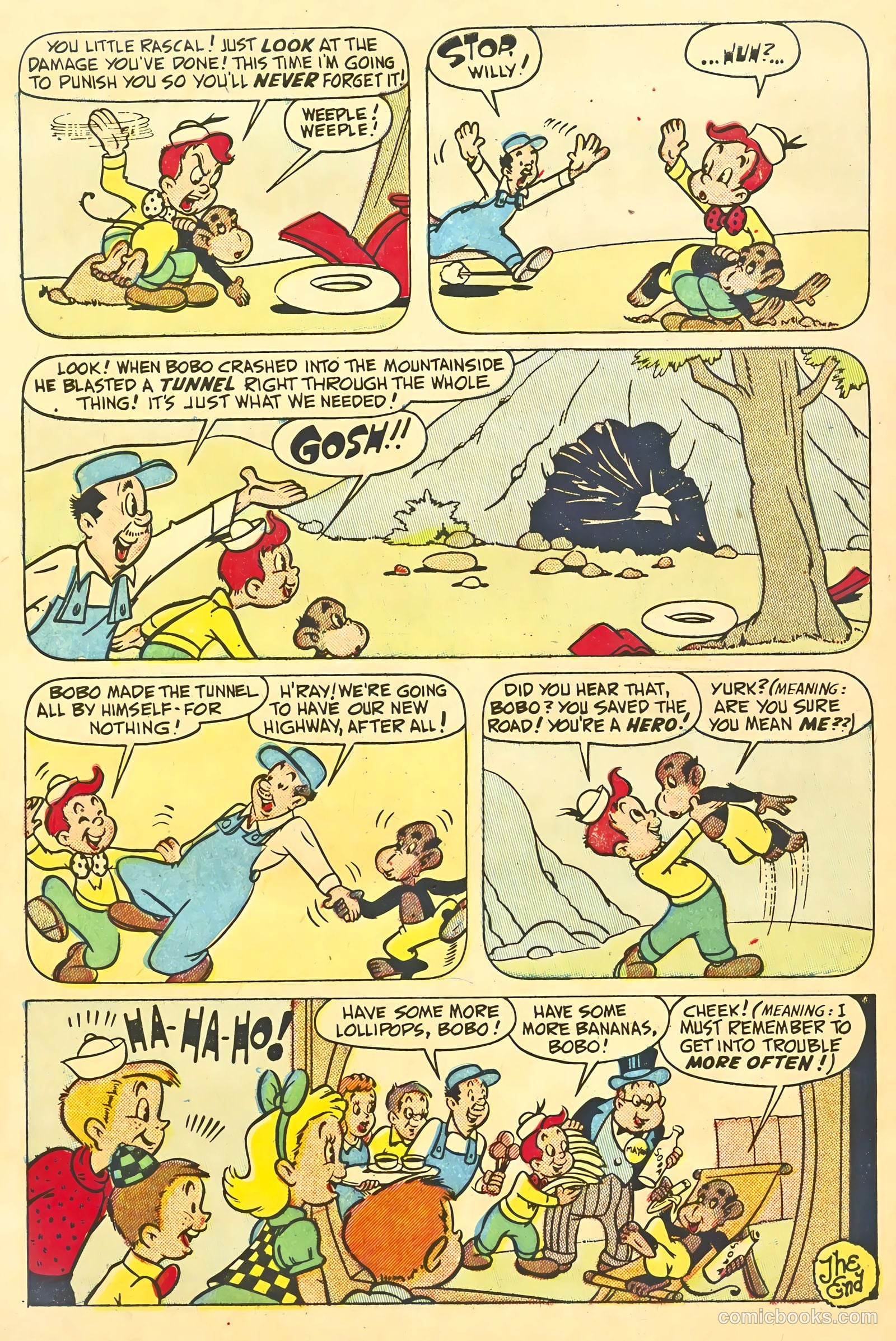 Television Comics #8 — page 34 of 36