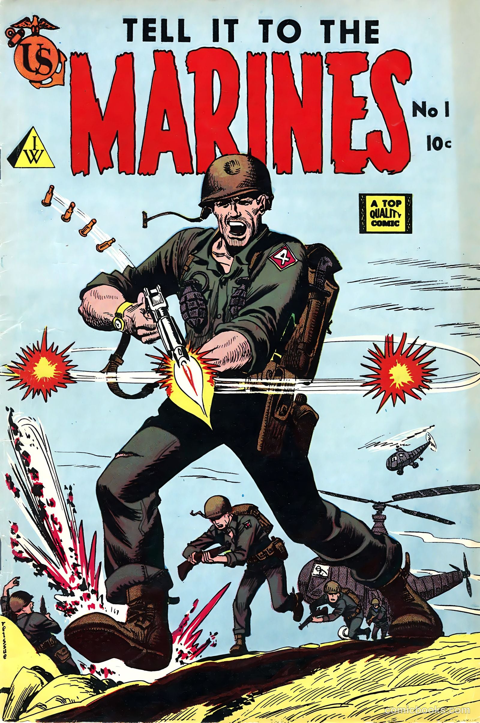 Tell It to the Marines #1 — page 1 of 36