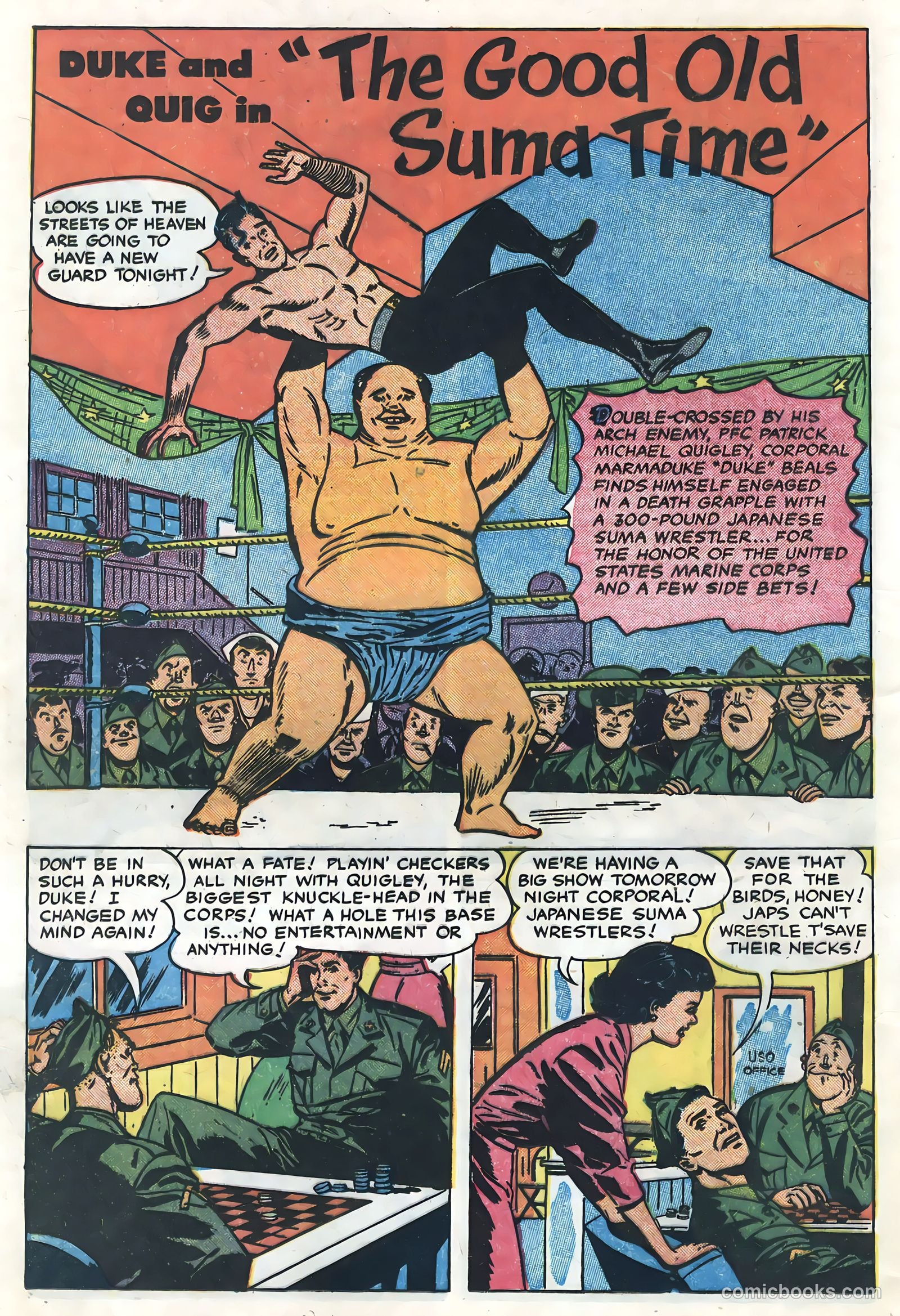 Tell It to the Marines #1 — page 12 of 36