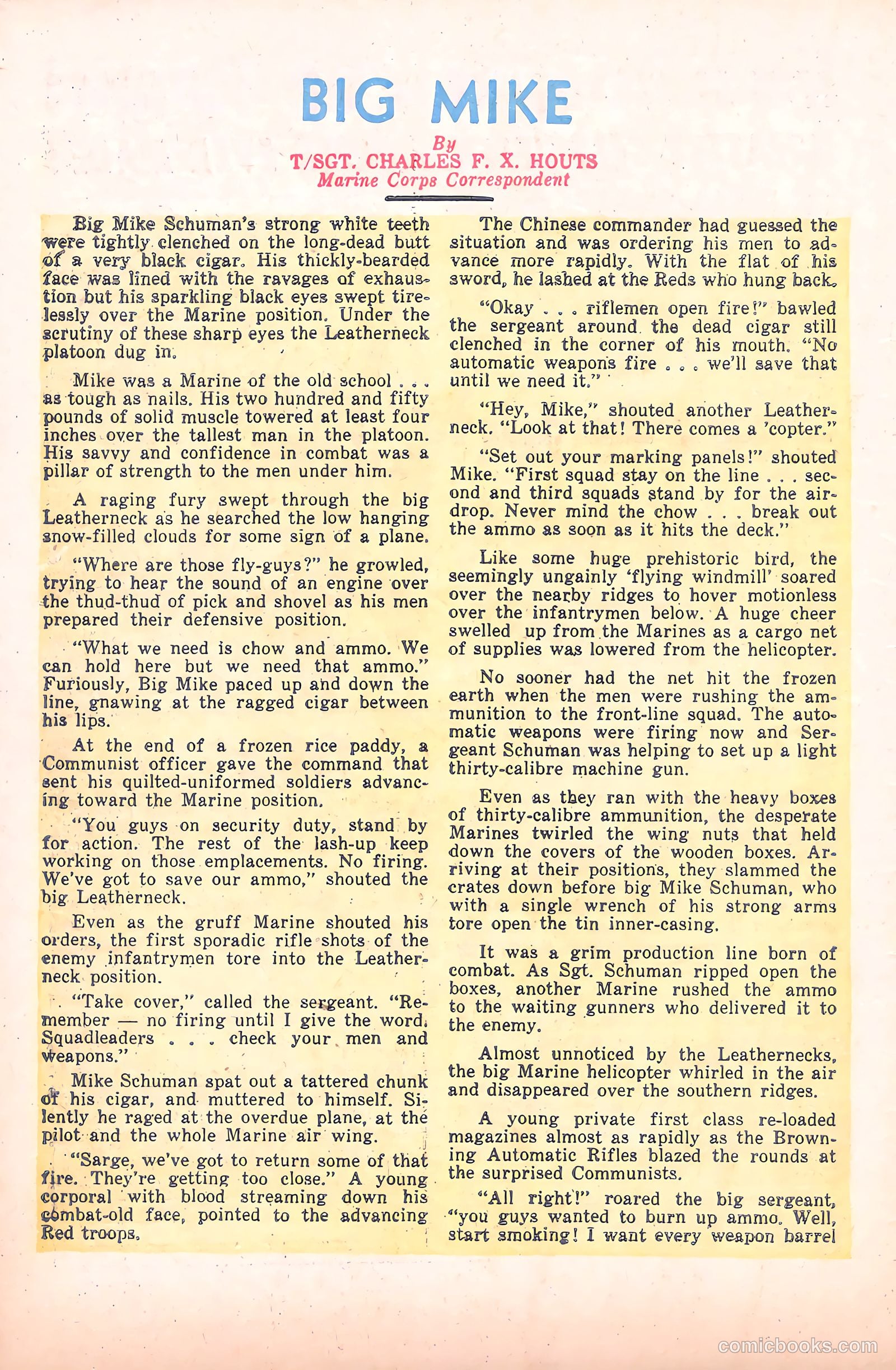 Tell It to the Marines #15 — page 32 of 36