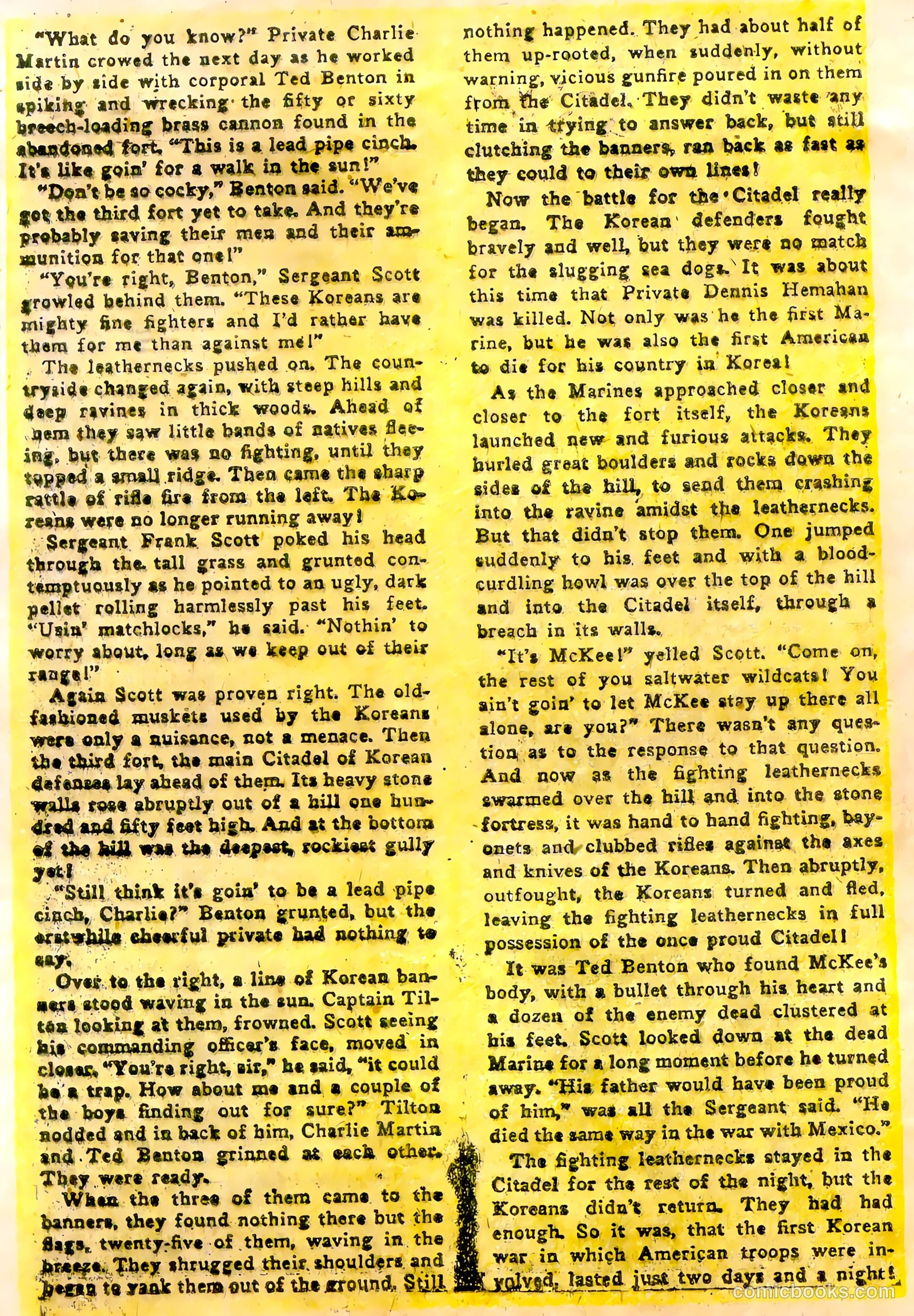 Tell It to the Marines #2 — page 28 of 36