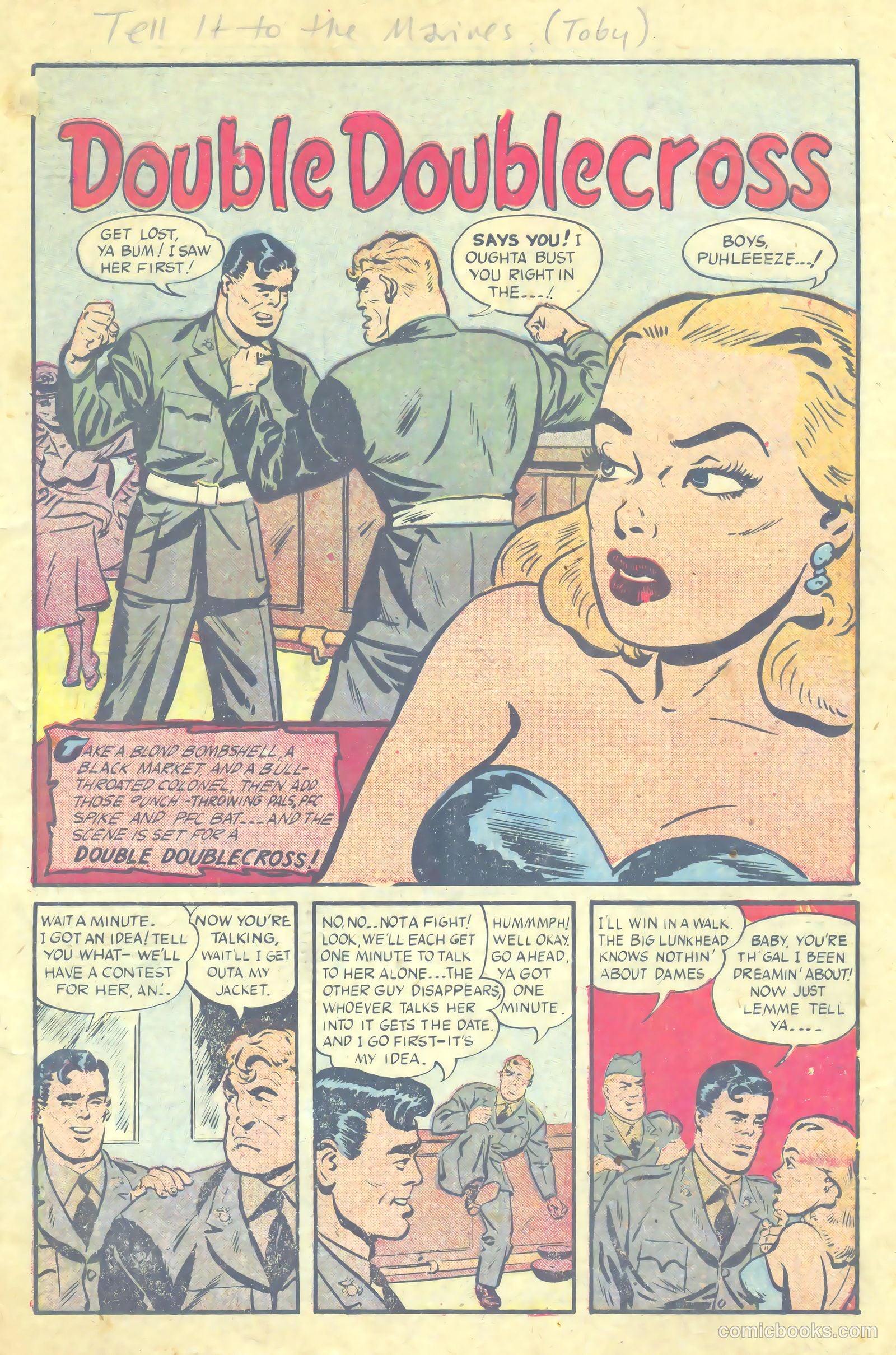 Tell It to the Marines #4 — page 3 of 36