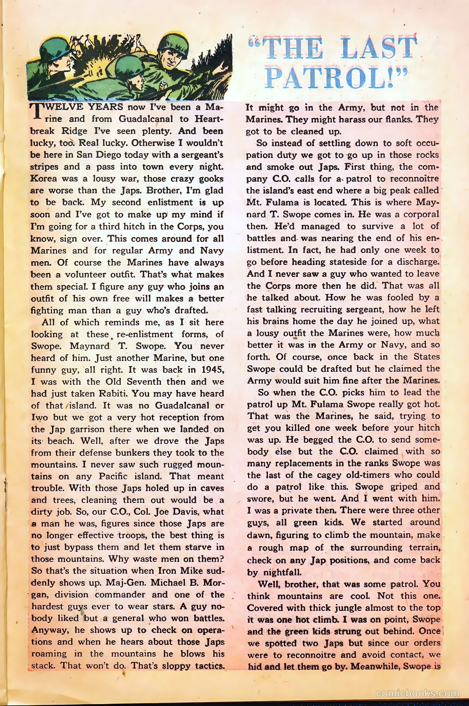 Tell It to the Marines #9 — page 23 of 36