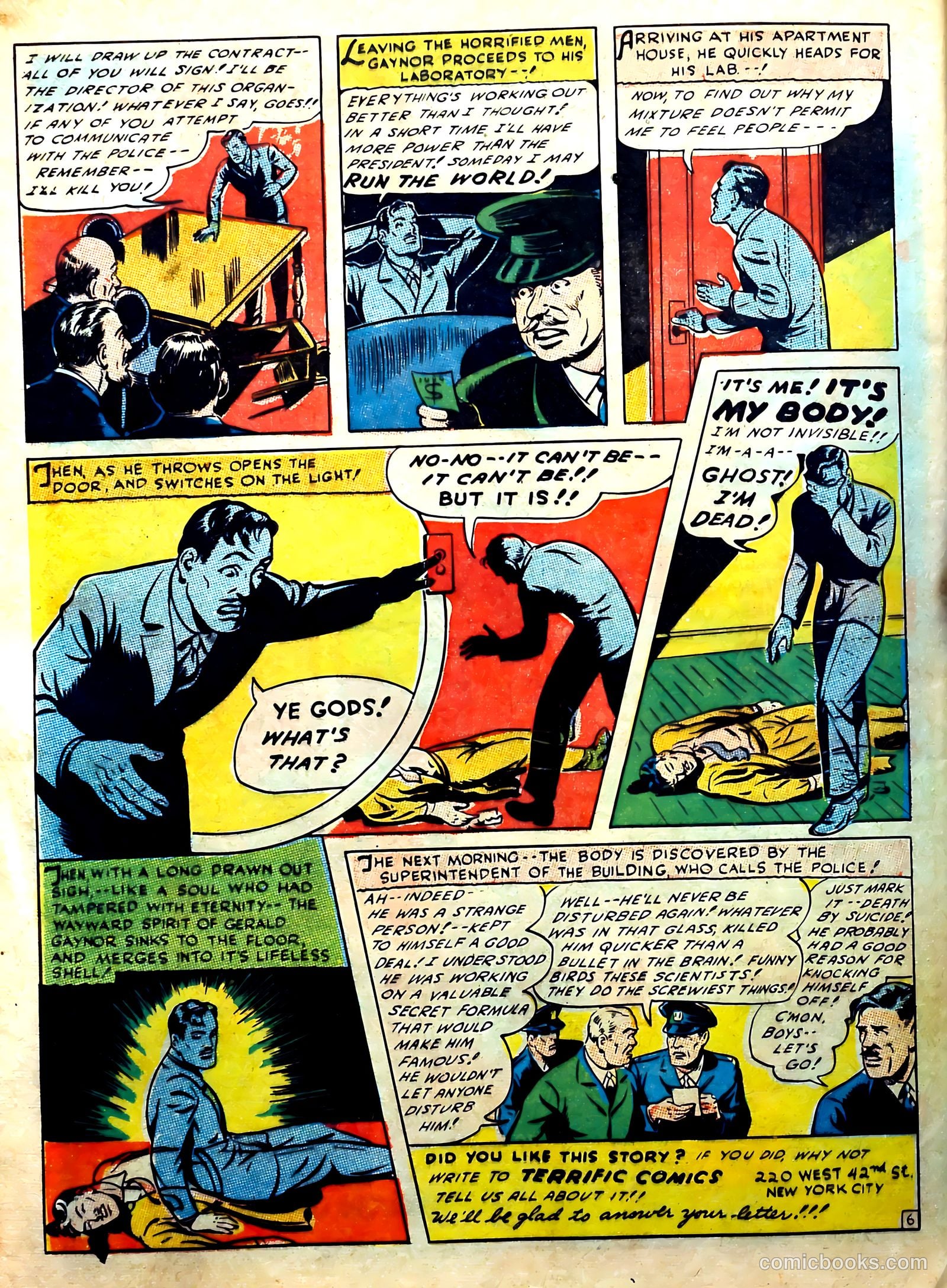 Terrific Comics #1 — page 50 of 60
