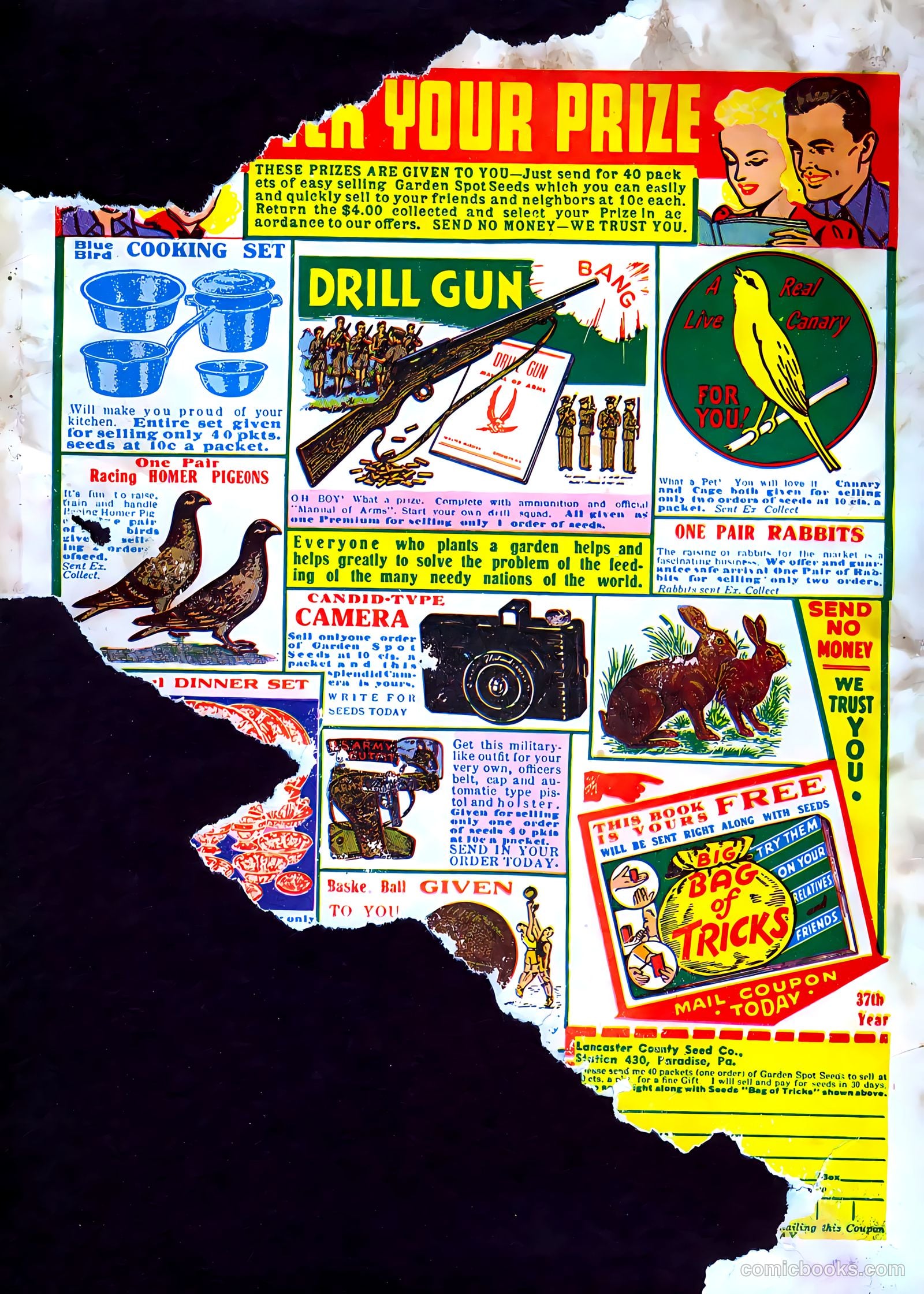 Terrific Comics #2 — page 61 of 61