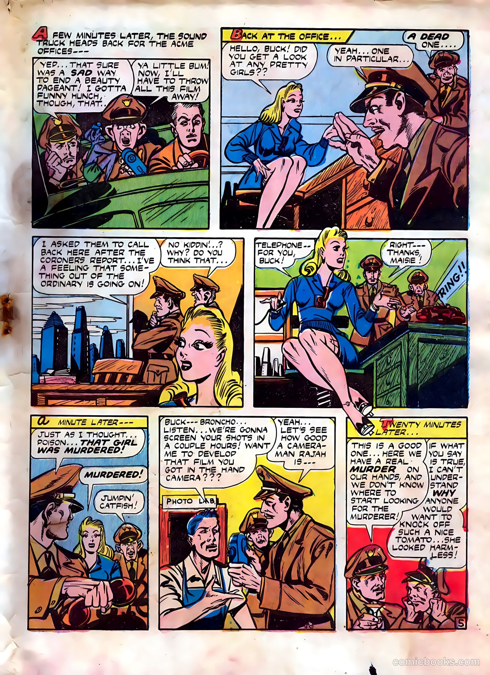 Terrific Comics #4 — page 50 of 54