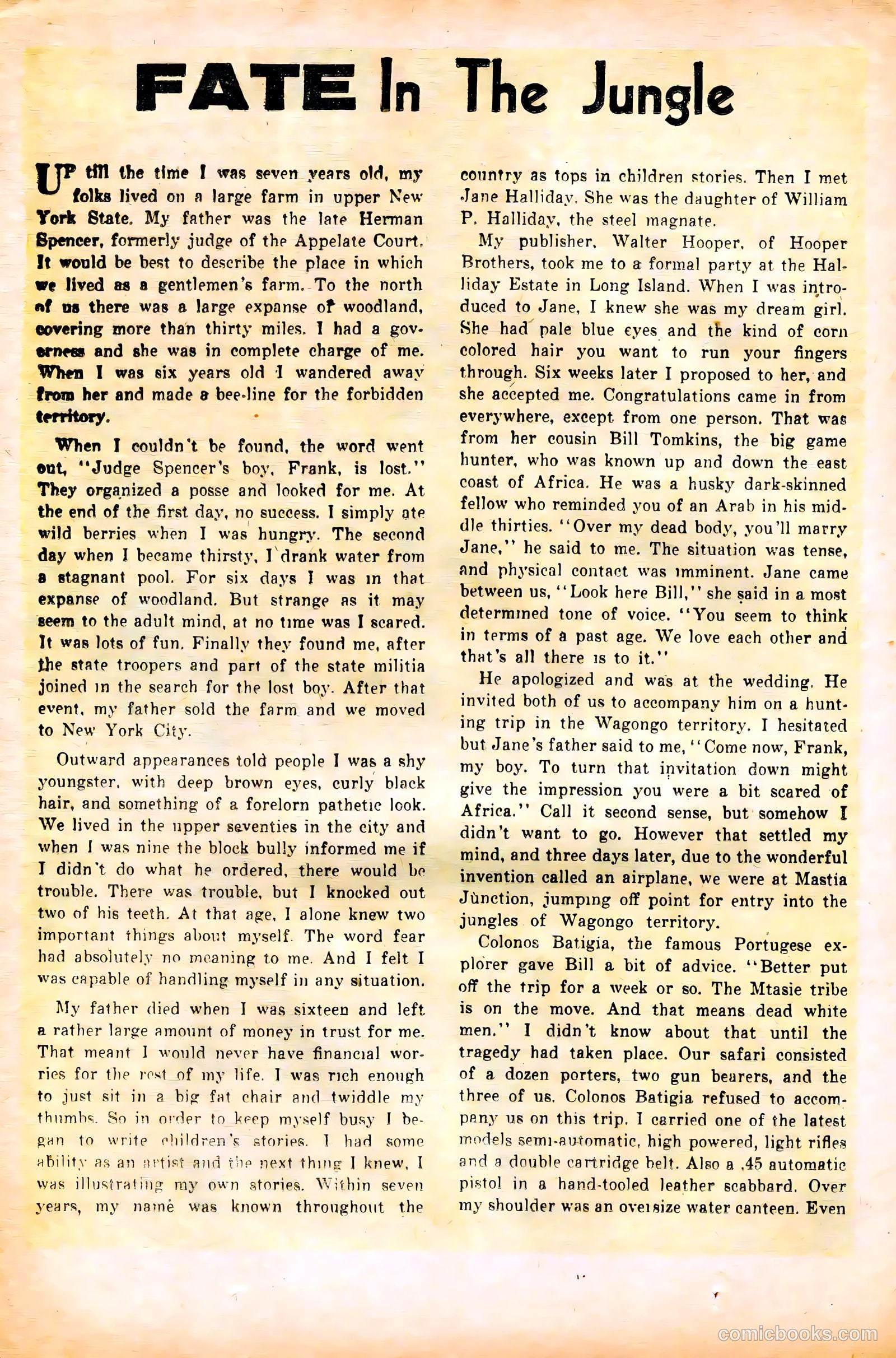 Terrors of the Jungle #10 — page 20 of 36