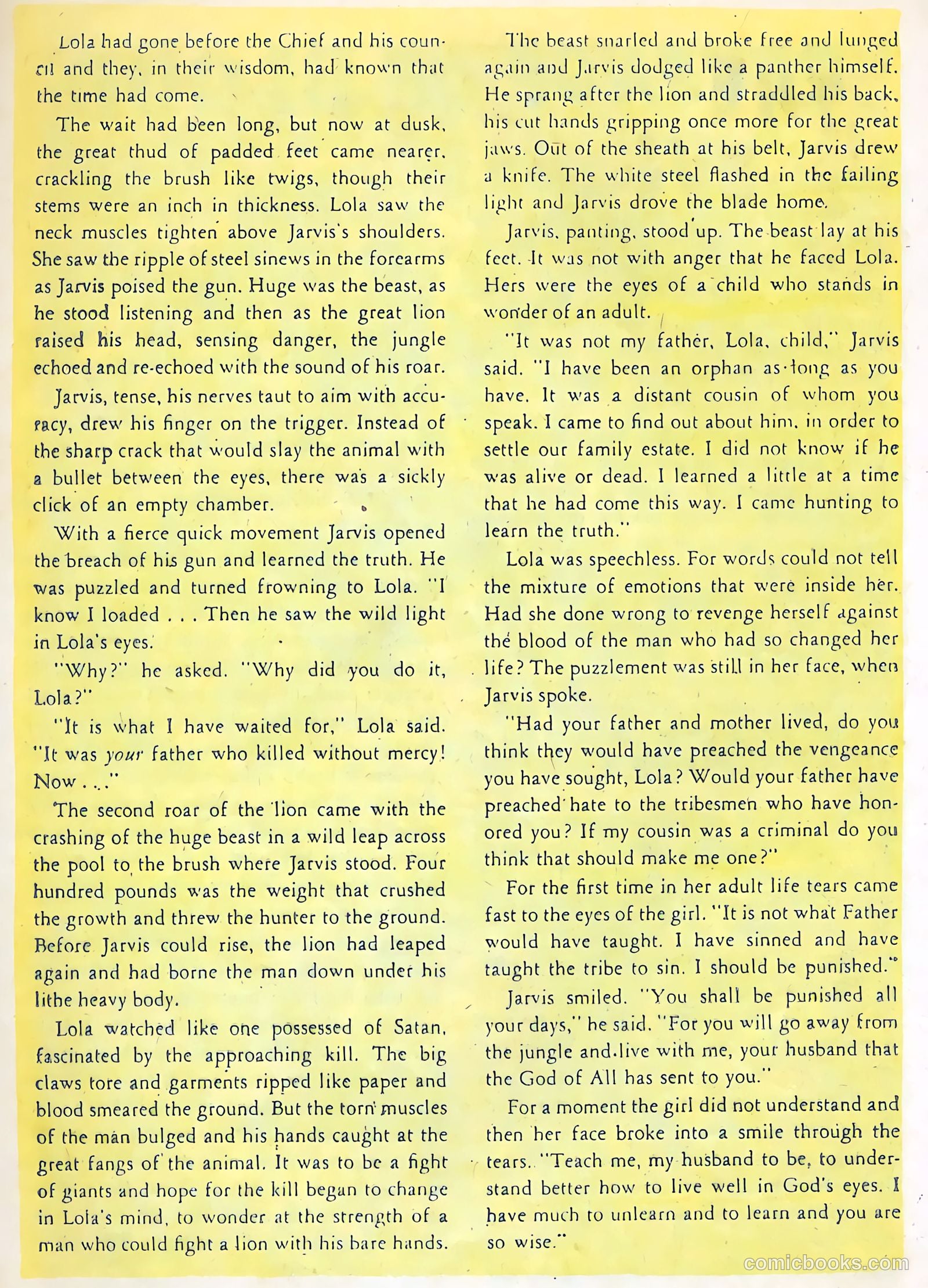 Terrors of the Jungle #20 — page 16 of 36
