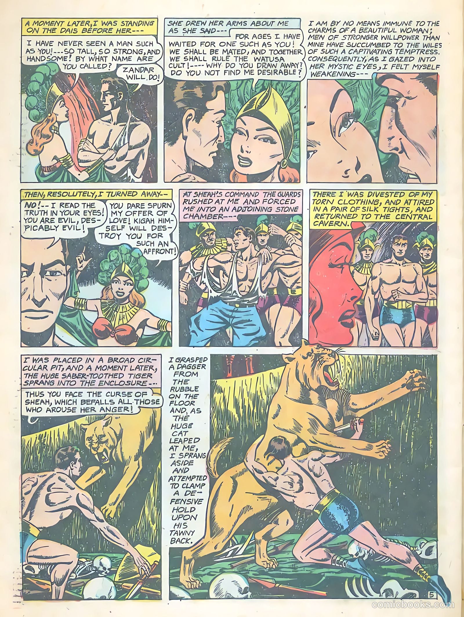 Terrors of the Jungle #20 — page 32 of 36