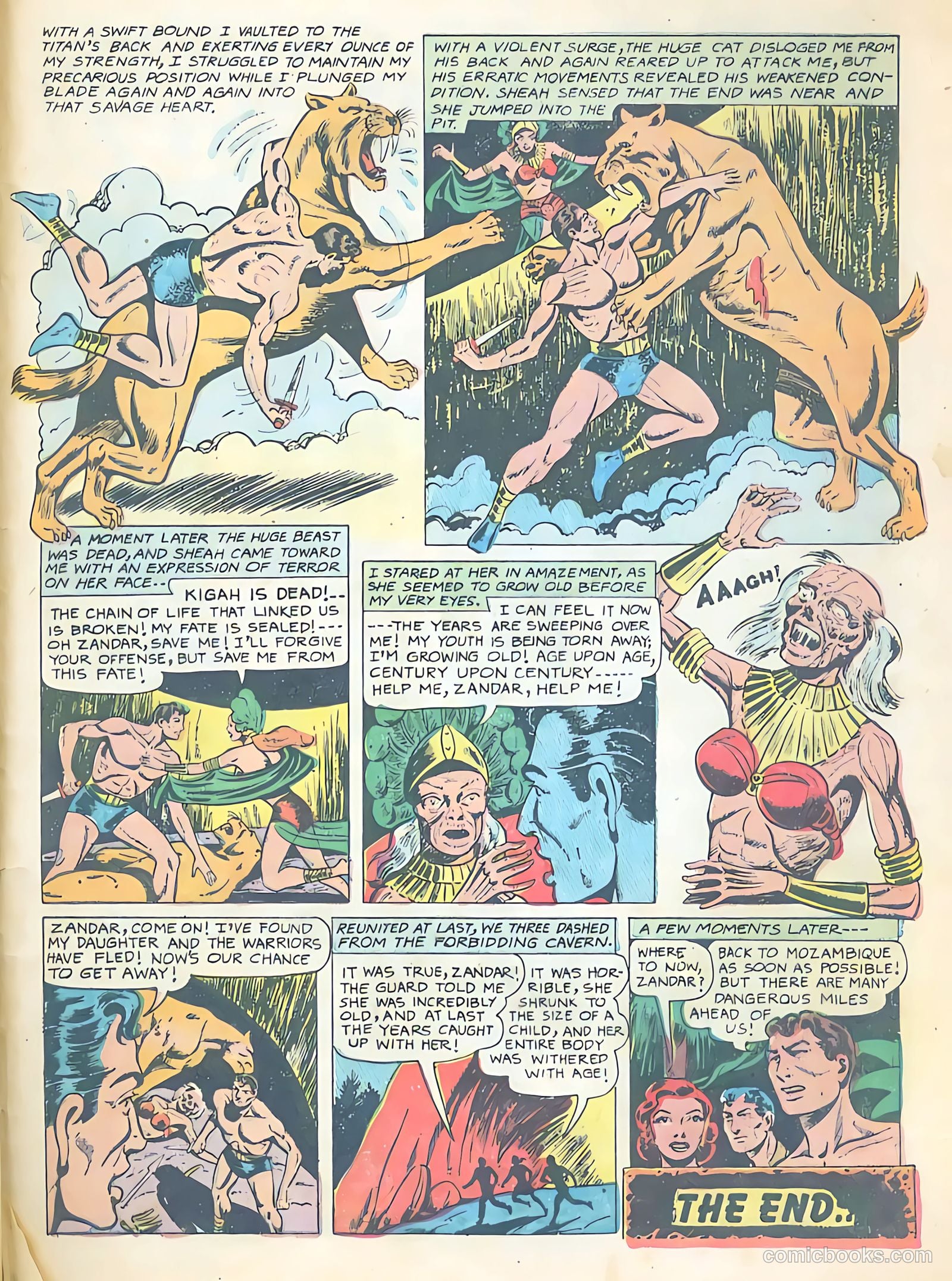 Terrors of the Jungle #20 — page 33 of 36