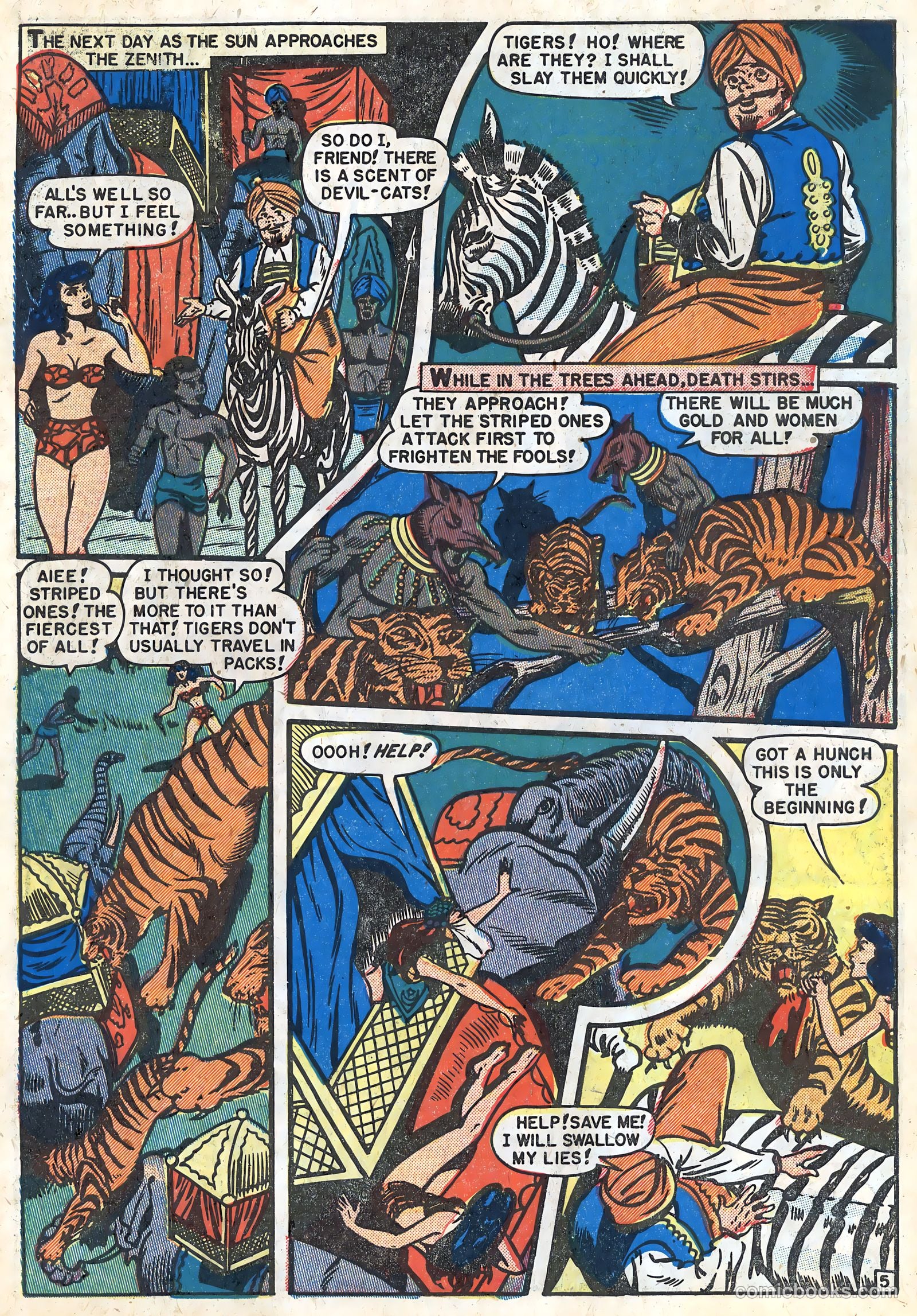 Terrors of the Jungle #4 — page 7 of 36