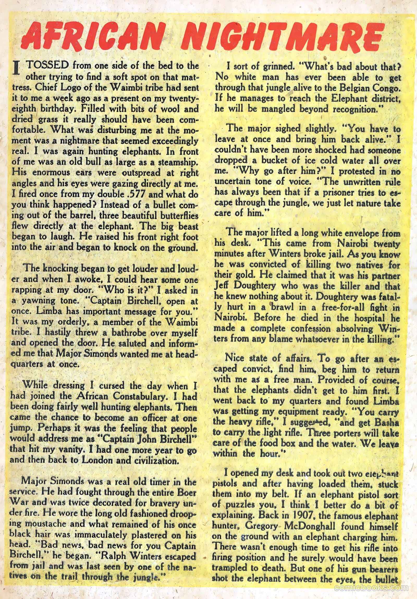 Terrors of the Jungle #4 — page 21 of 36