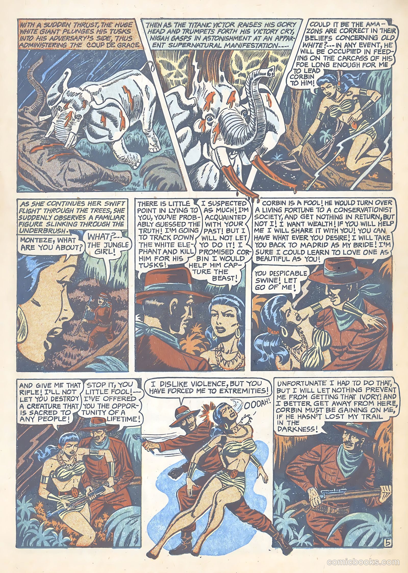 Terrors of the Jungle #5 — page 7 of 36
