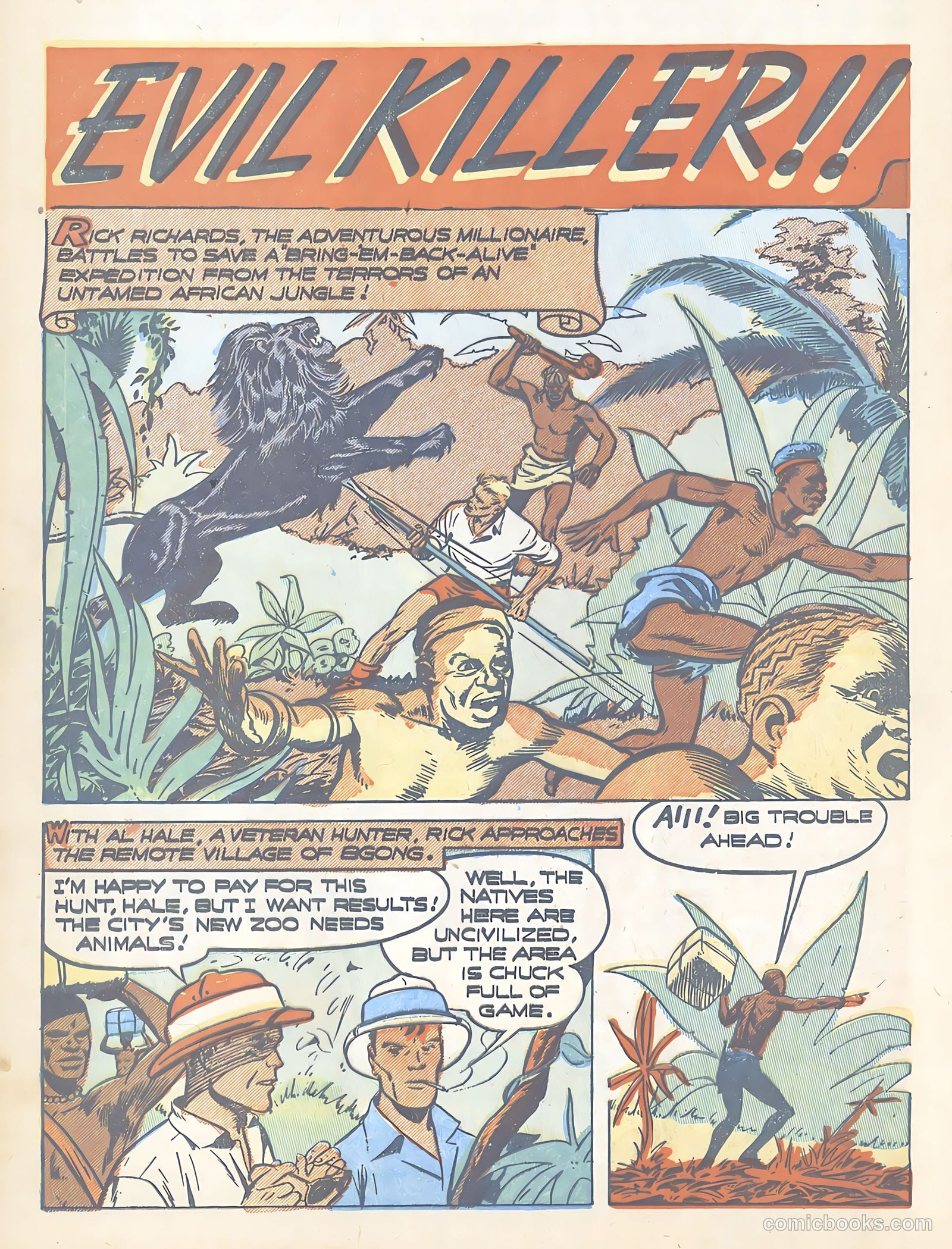 Terrors of the Jungle #5 — page 12 of 36