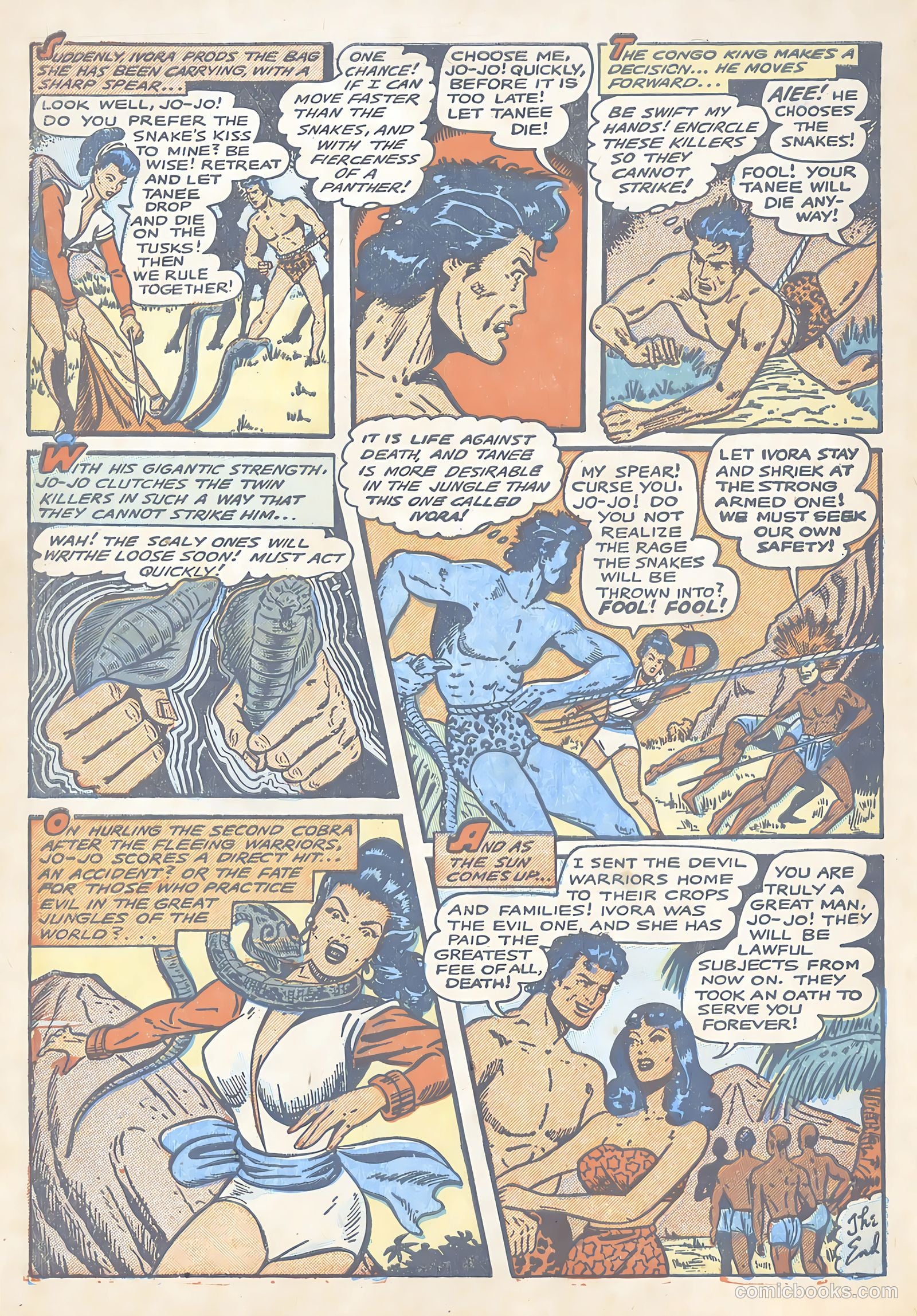 Terrors of the Jungle #5 — page 34 of 36