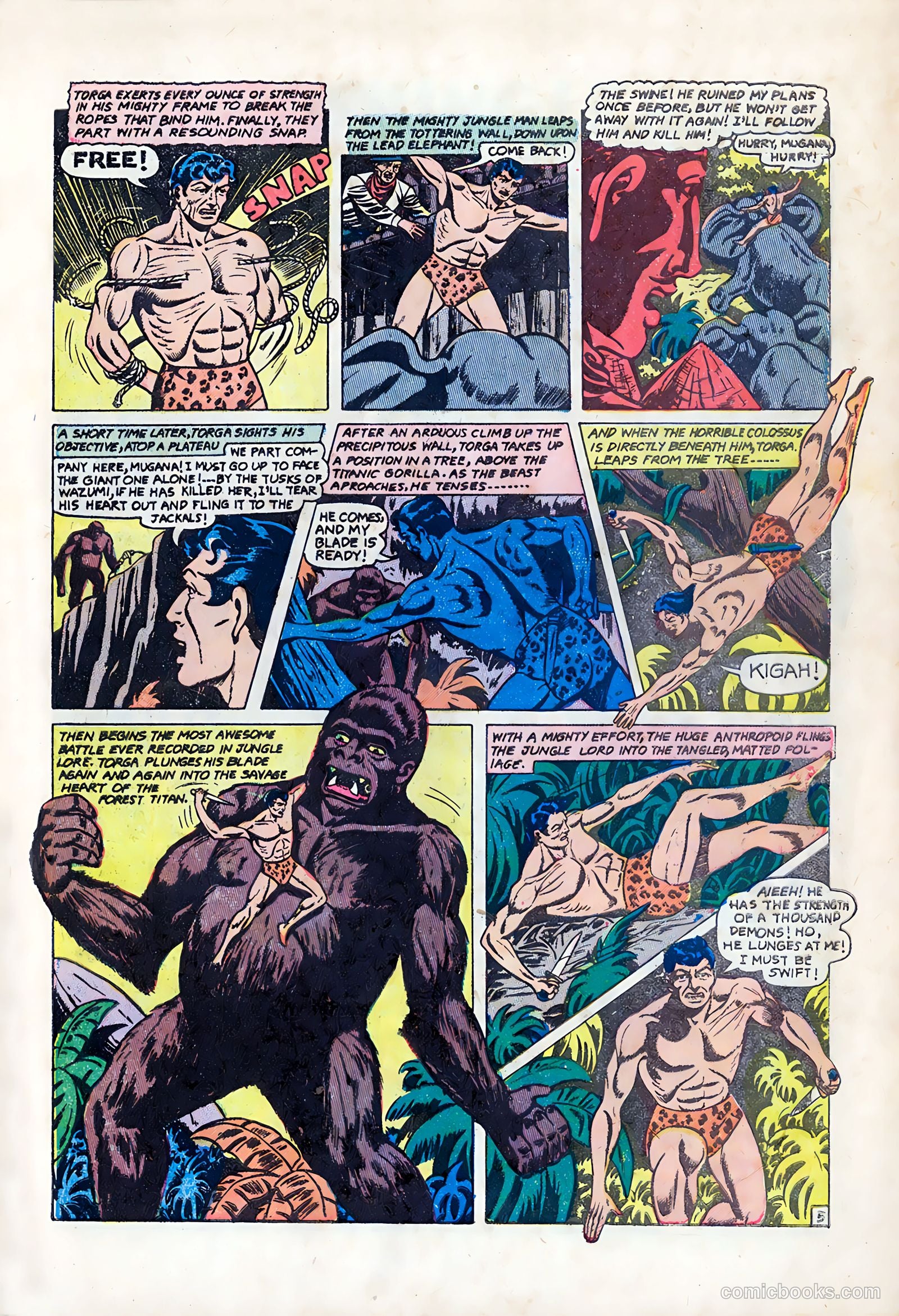 Terrors of the Jungle #7 — page 7 of 36