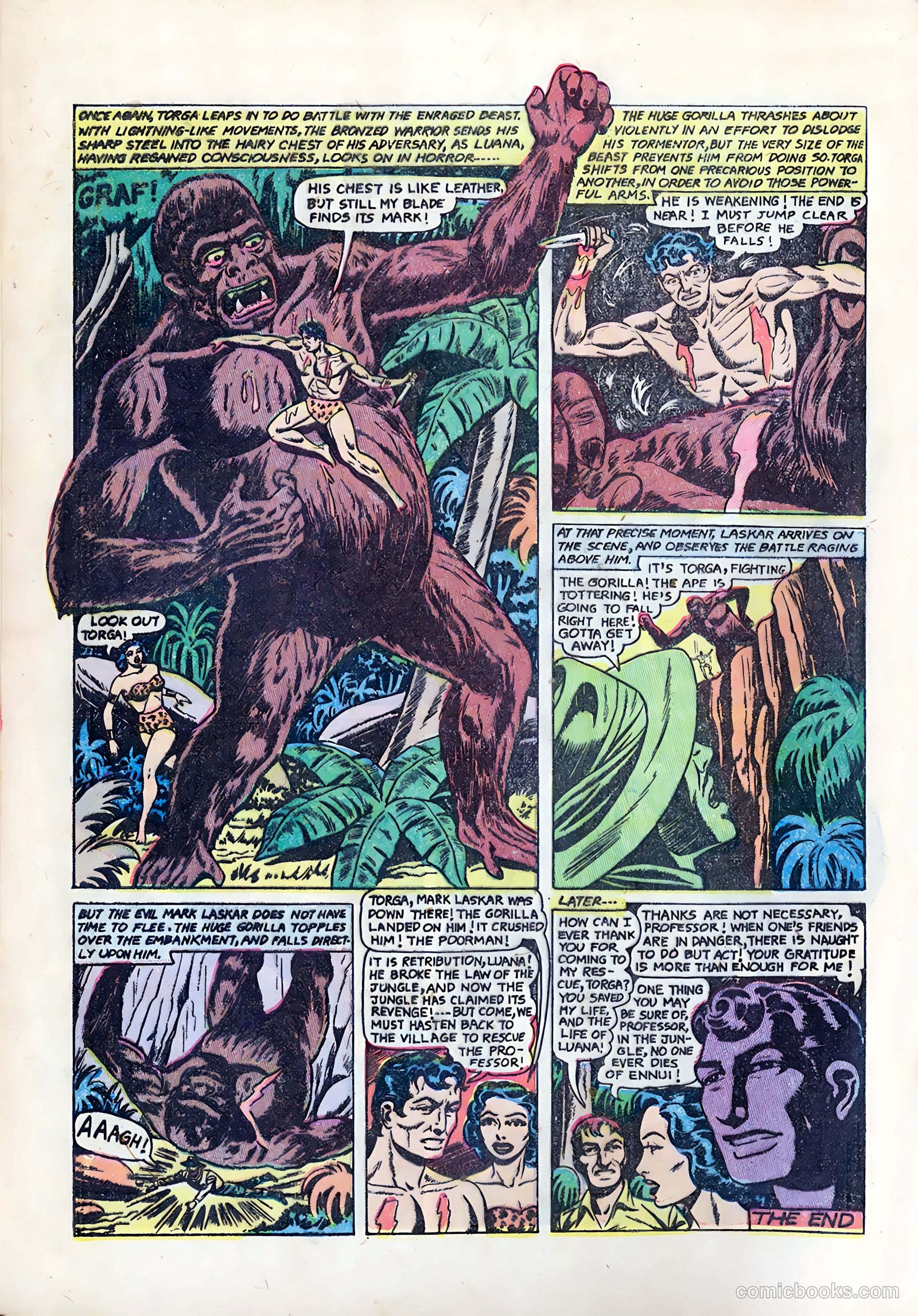 Terrors of the Jungle #7 — page 8 of 36