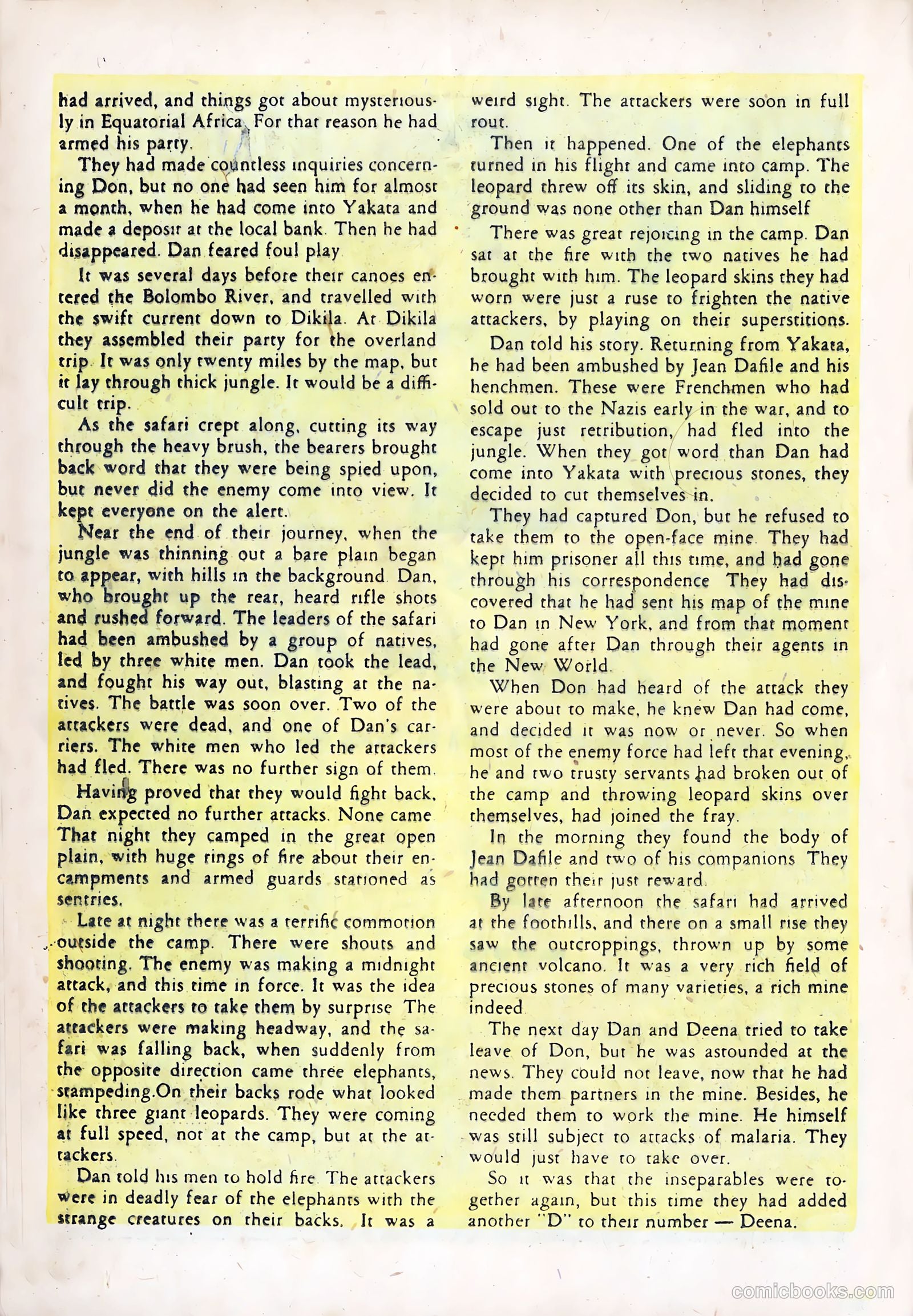 Terrors of the Jungle #7 — page 12 of 36