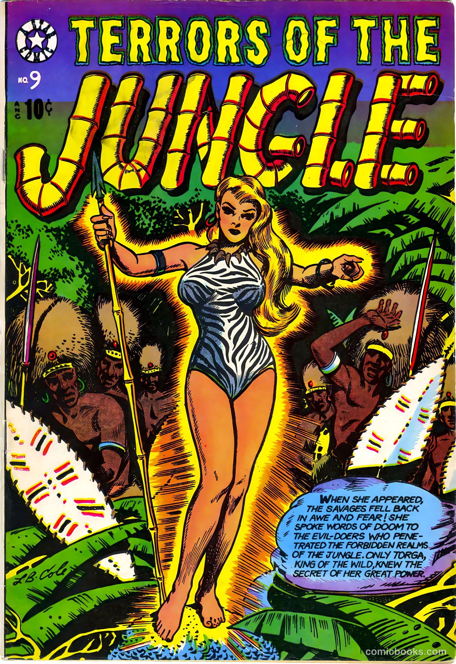 Terrors of the Jungle #9 — page 1 of 36