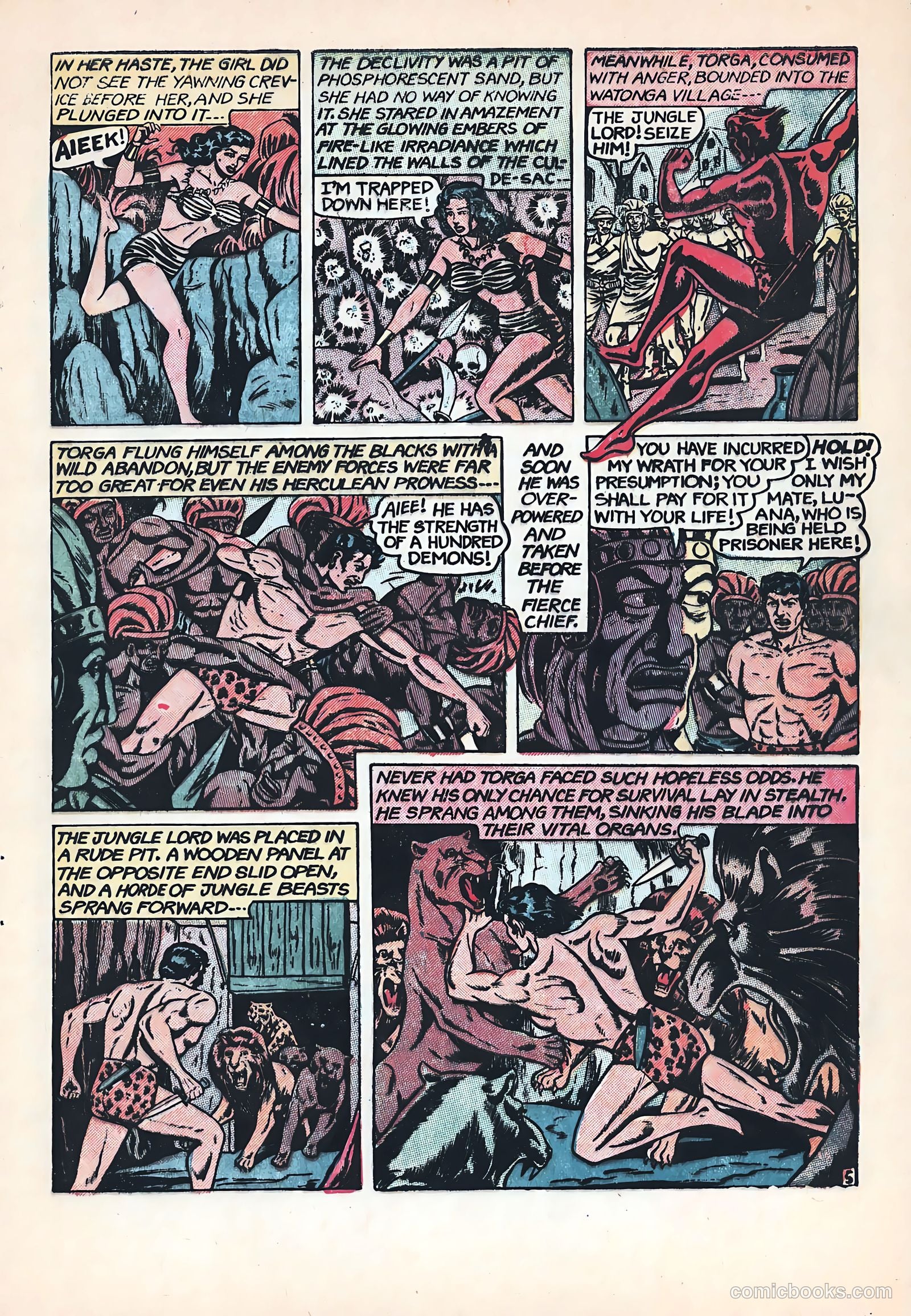 Terrors of the Jungle #9 — page 7 of 36