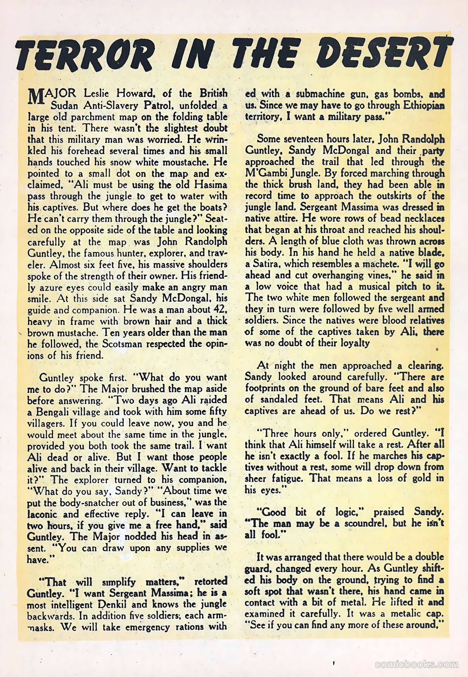 Terrors of the Jungle #9 — page 21 of 36
