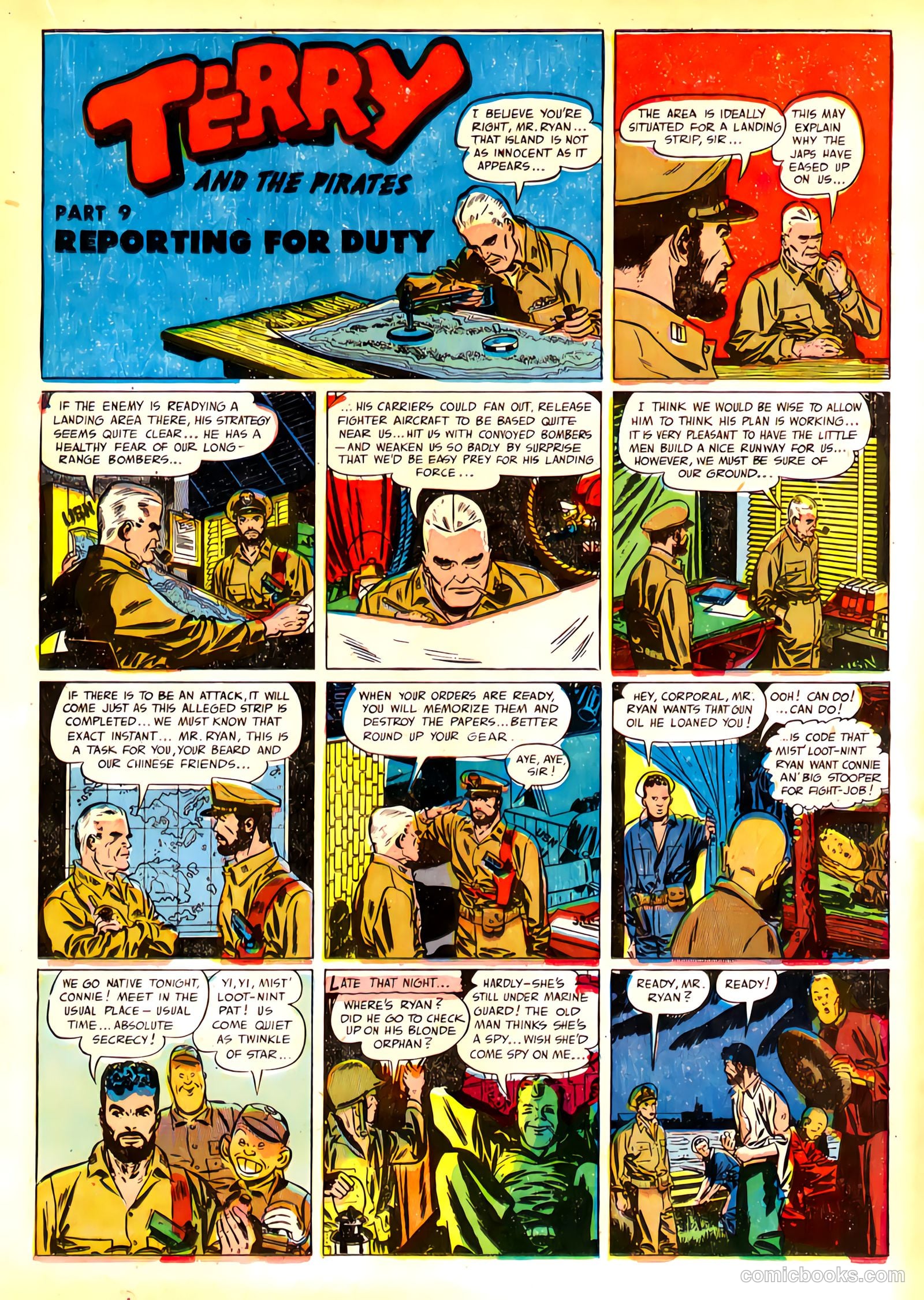 Terry and the Pirates #10 — page 33 of 52
